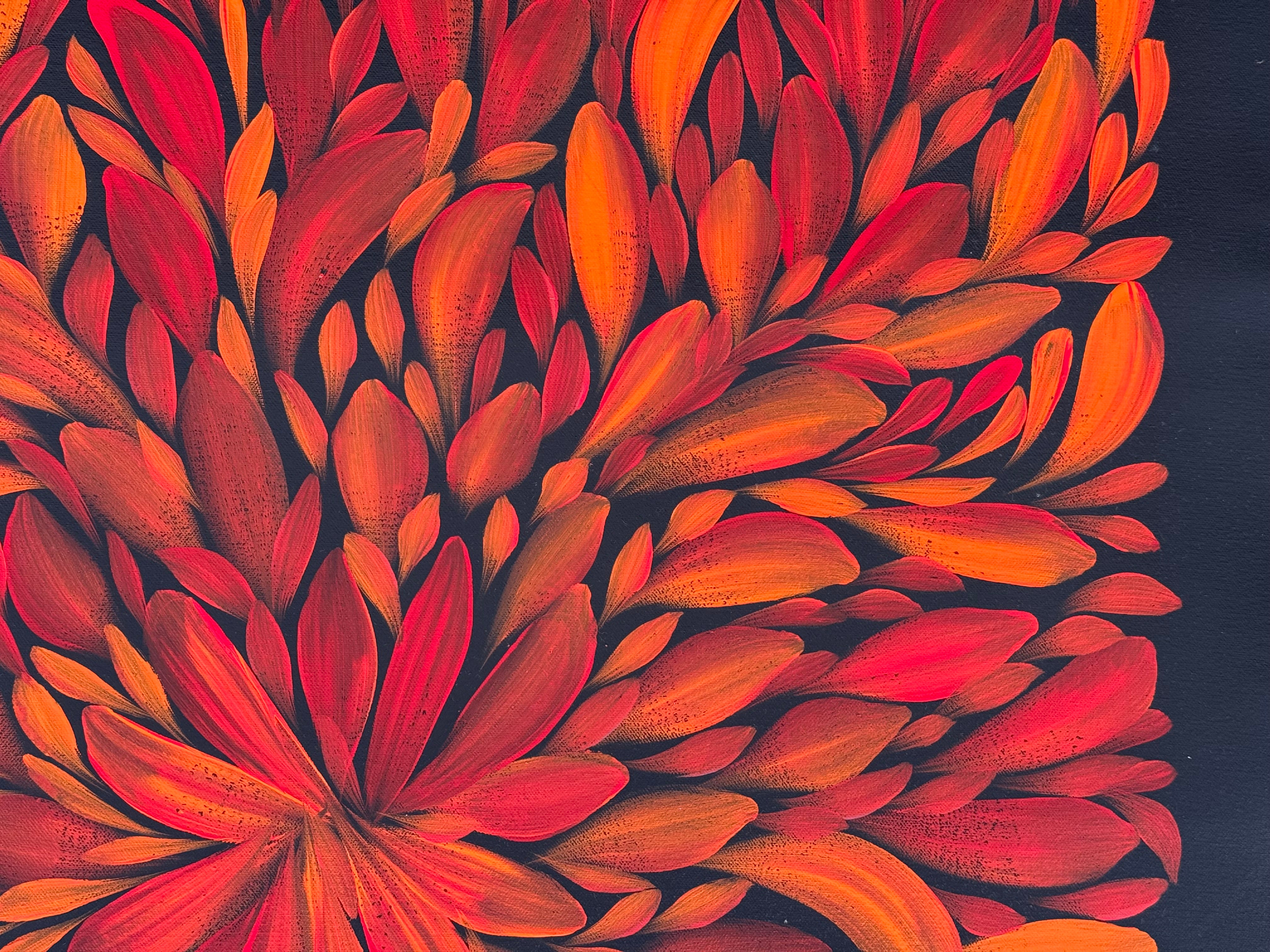 Louise Numina Napananka - Bush Medicine Leaves .75-9
