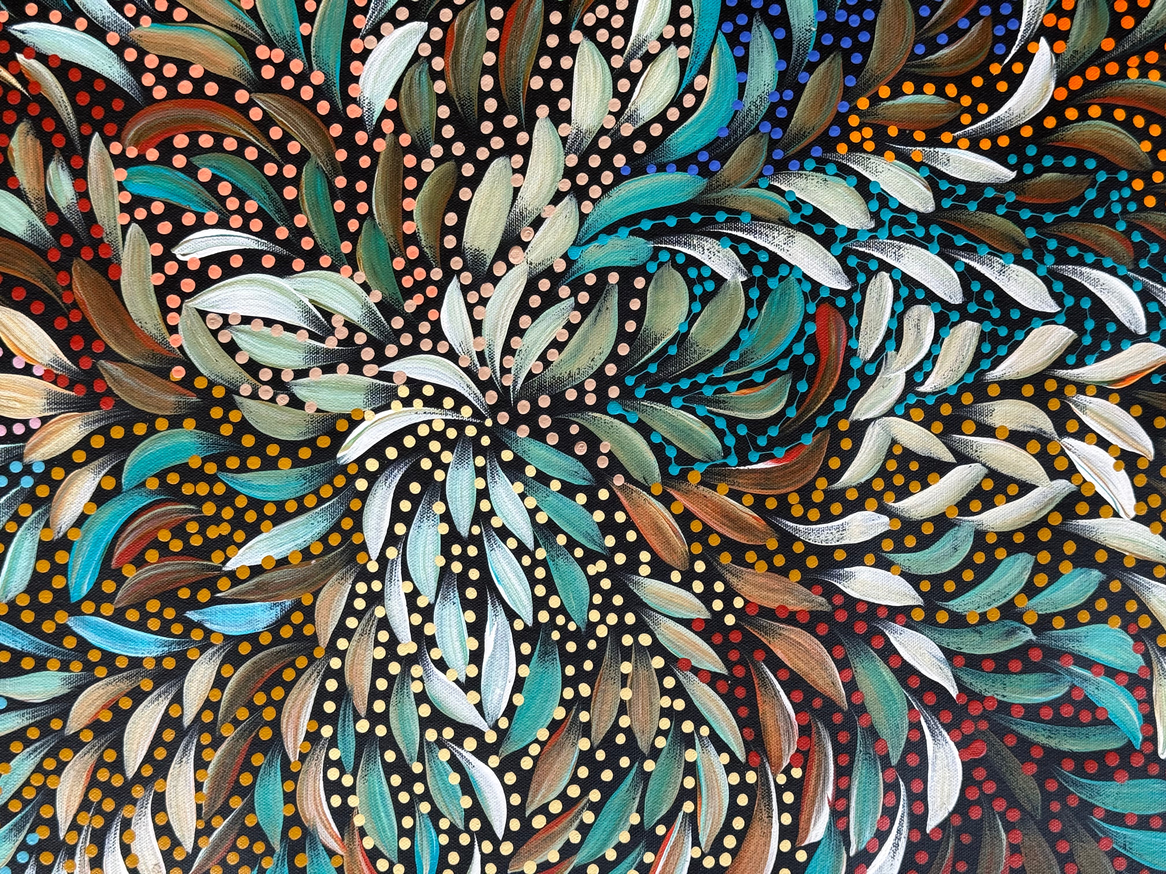 Caroline Numina - Seeded Leaves .91-17