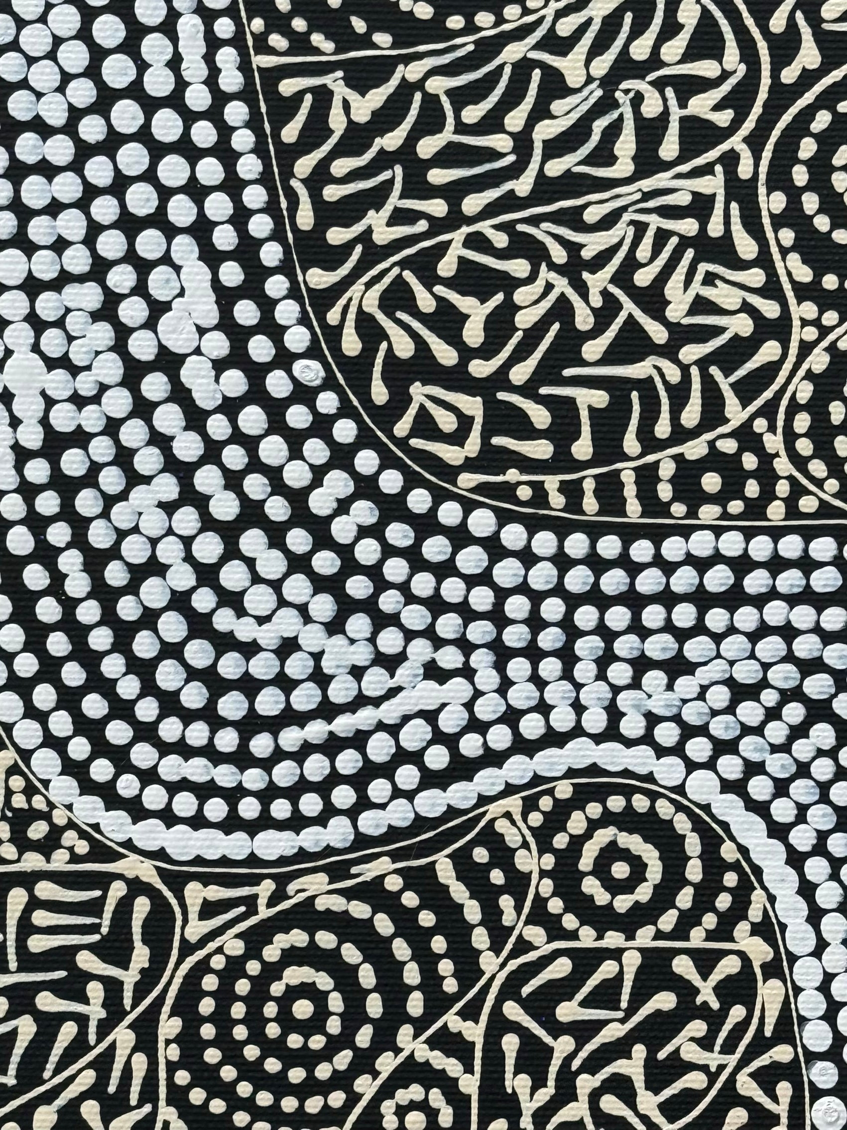 Shanna Napanangka Williams - Napaljarri-warnu Jukurrpa (Seven Sisters Dreaming) - Stretched