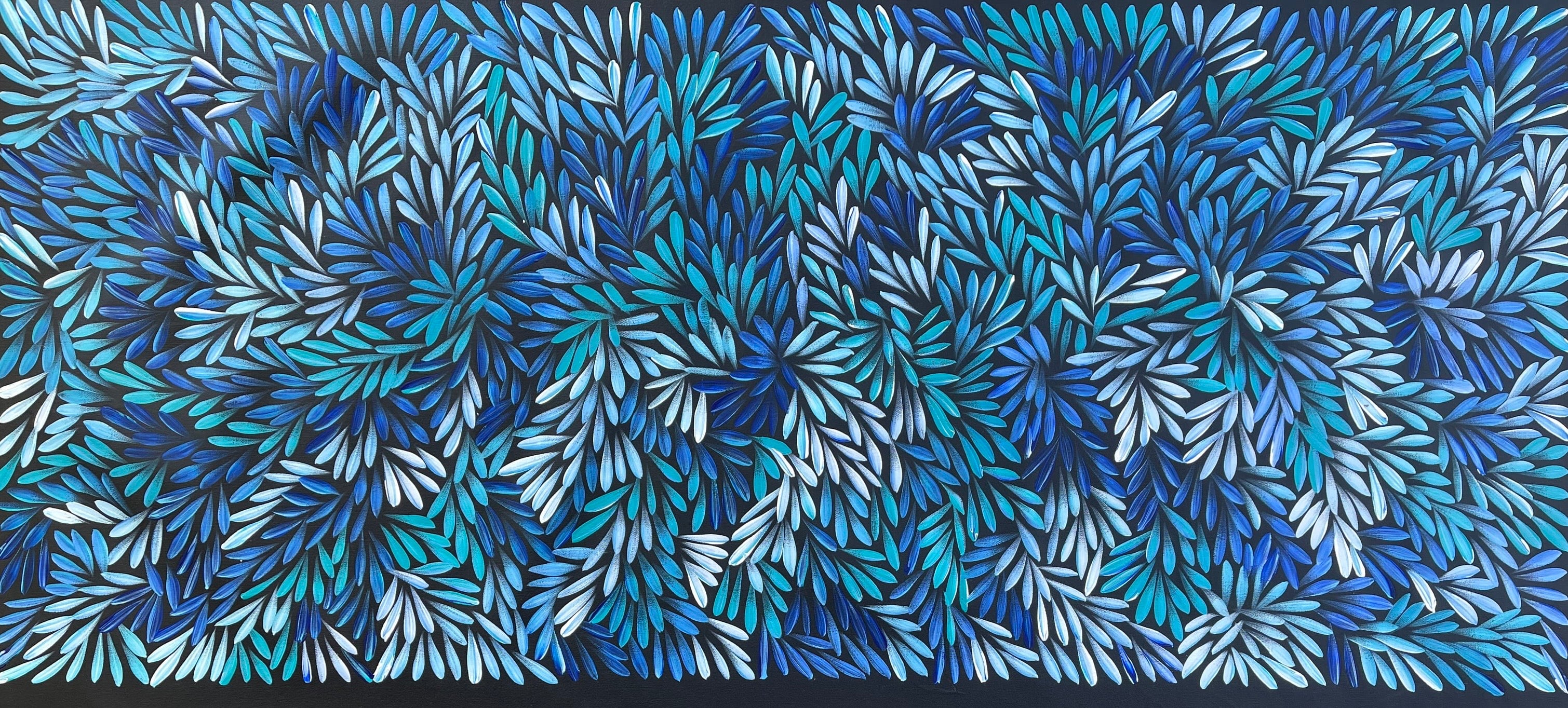 Sharon Numina - Bush Medicine Leaves - 143x62 .28-25