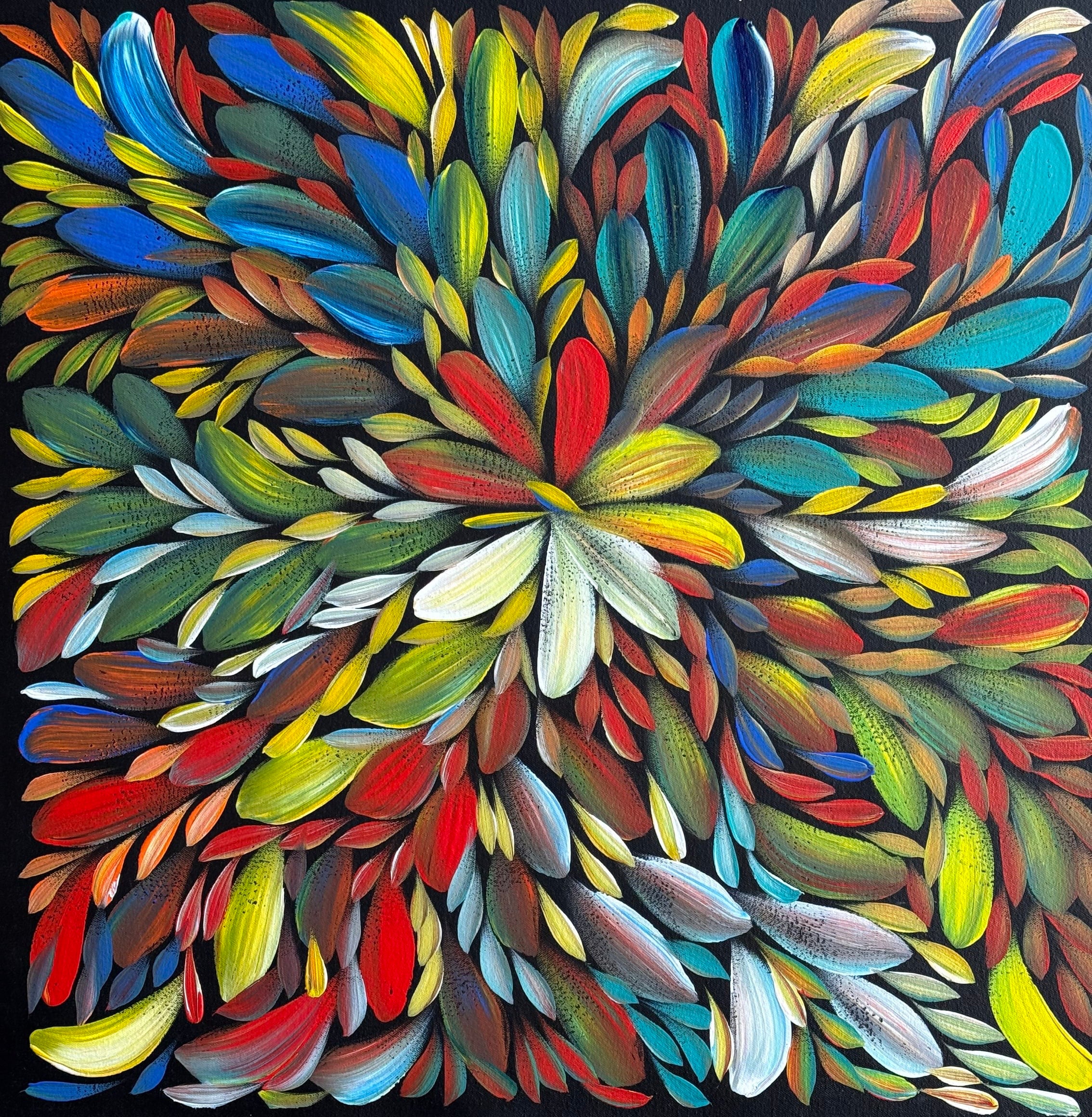 Louise Numina Napananka - Bush Medicine Leaves .18-15