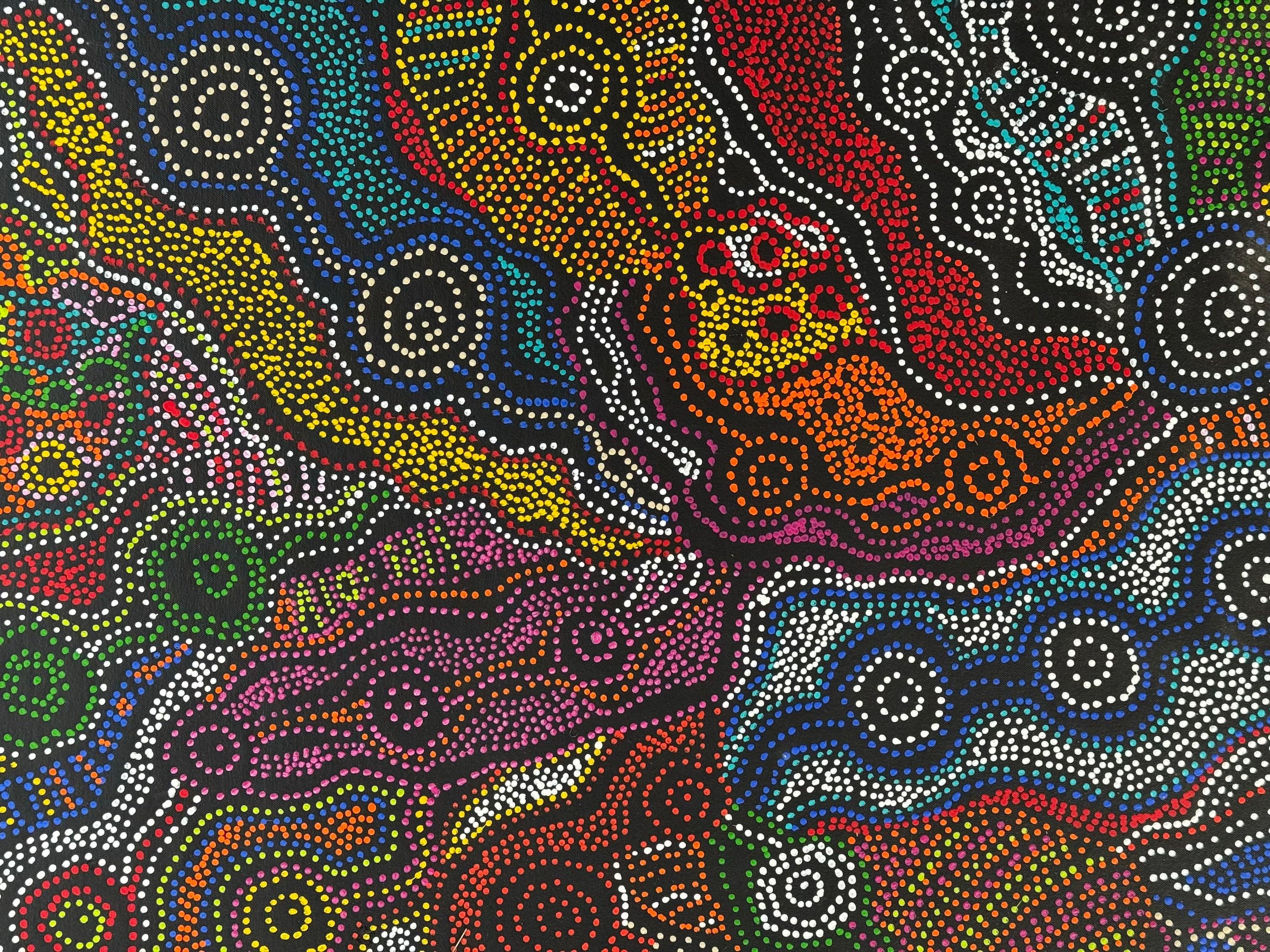 Louise Numina Napananka - Emu Dreaming .65-14