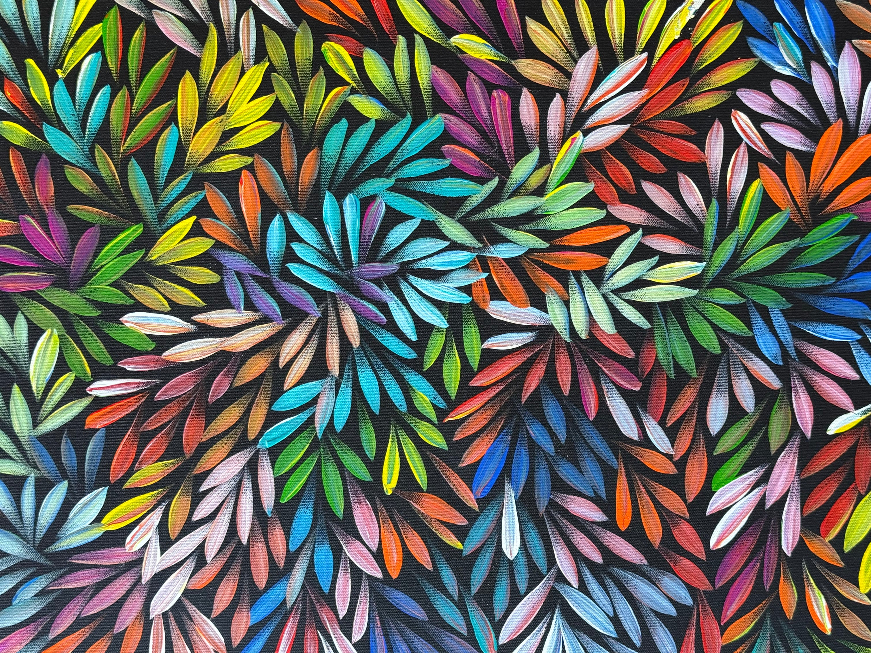 Sharon Numina - Bush Medicine Leaves - 153x43cm .14-34