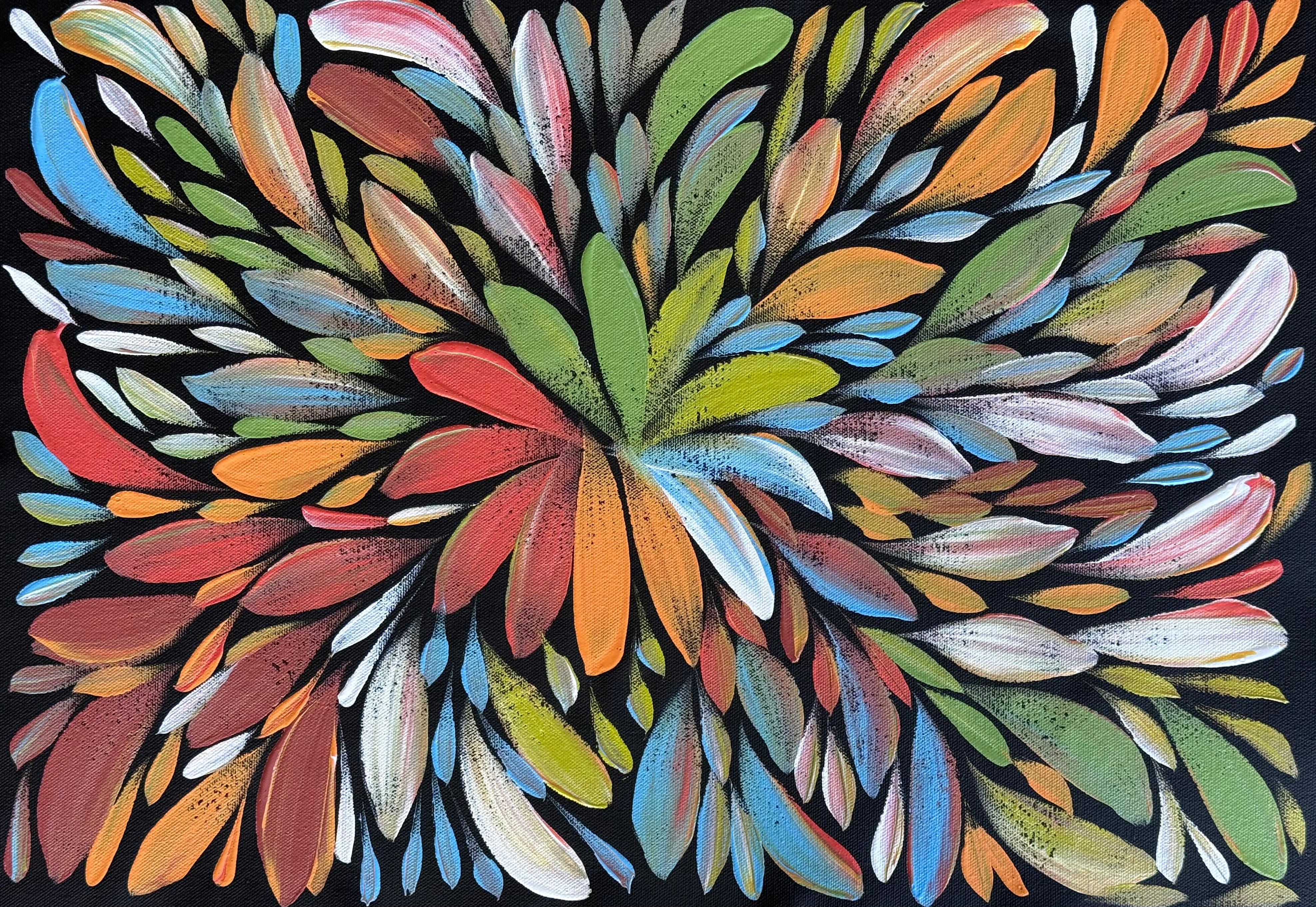 Louise Numina Napananka - Bush Medicine Leaves .23-9