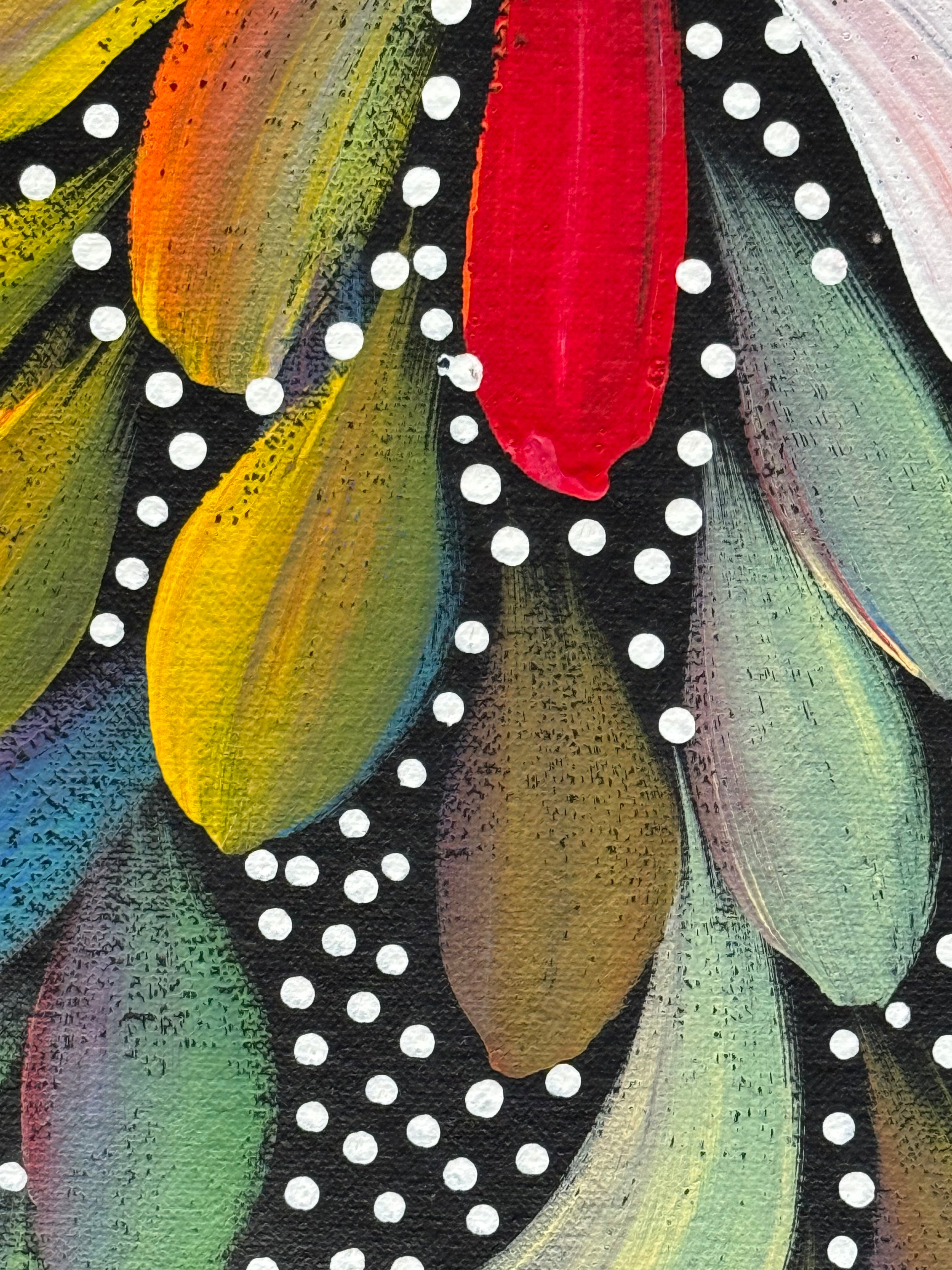 Louise Numina Napananka - Bush Medicine Leaves and Seeds .16-53