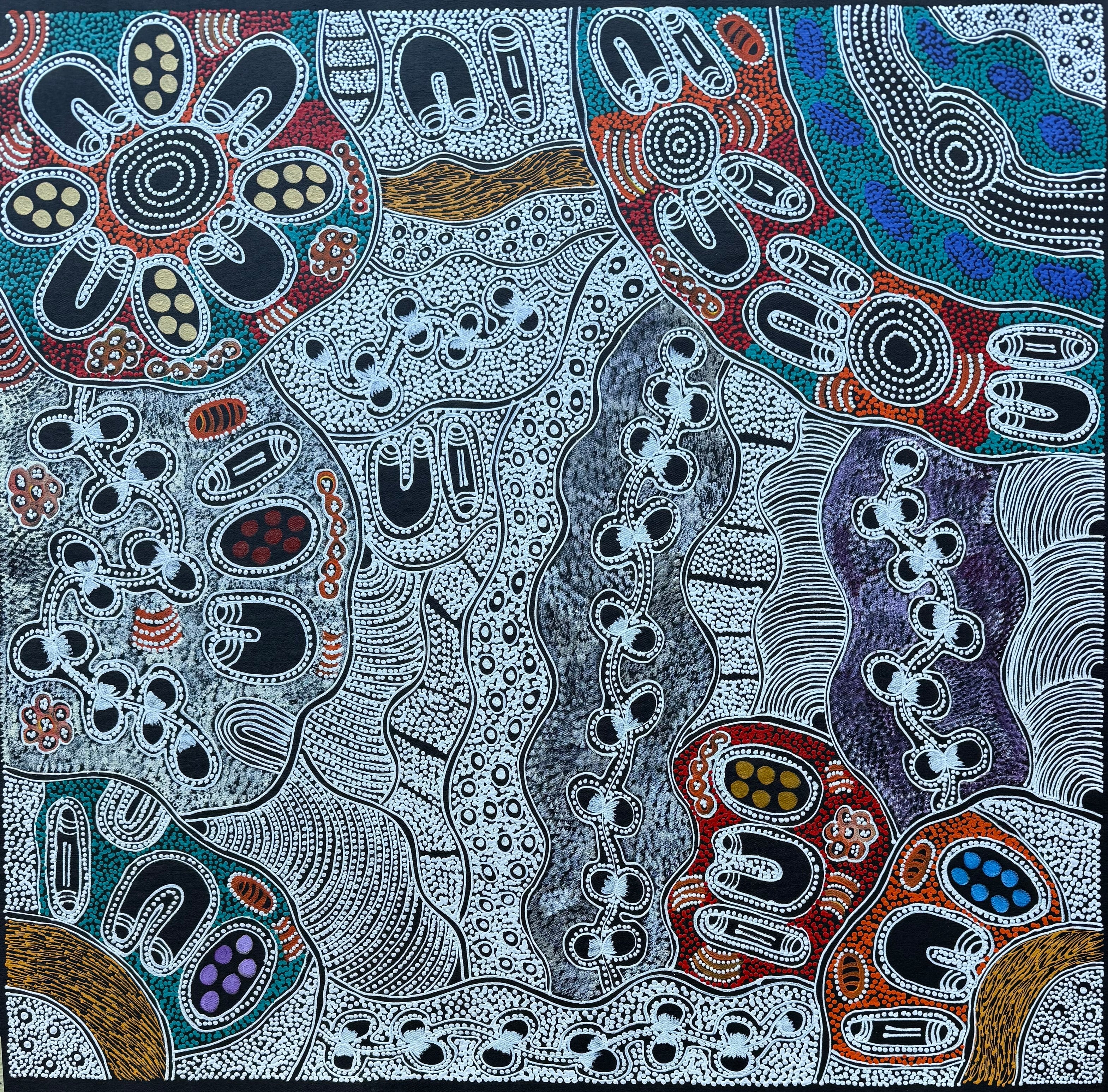 Lanita Numina - My Country Women Collect Bushberries, Medicine Seeds .03-7
