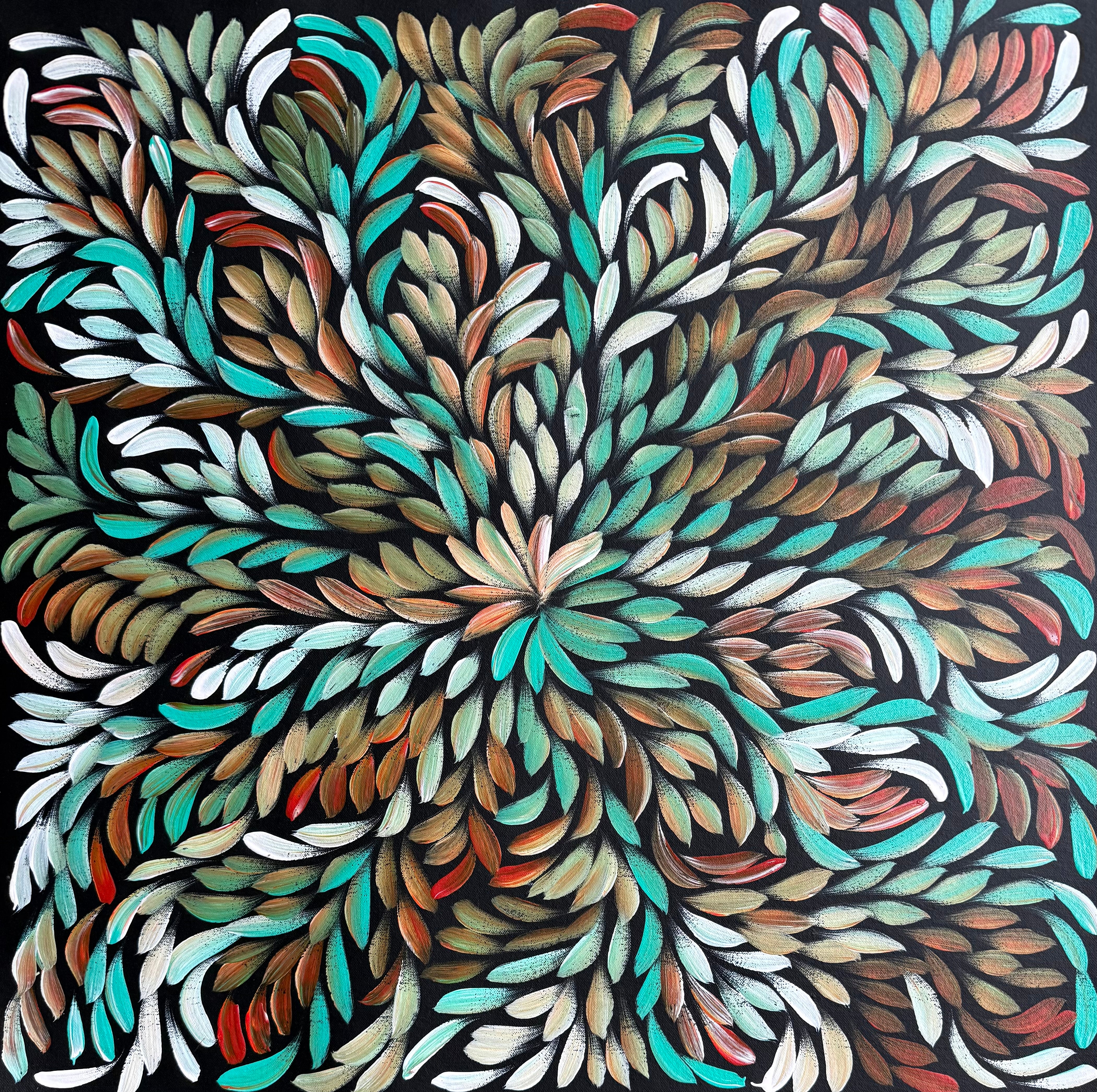 Louise Numina Napananka - Bush Medicine Leaves .31-3