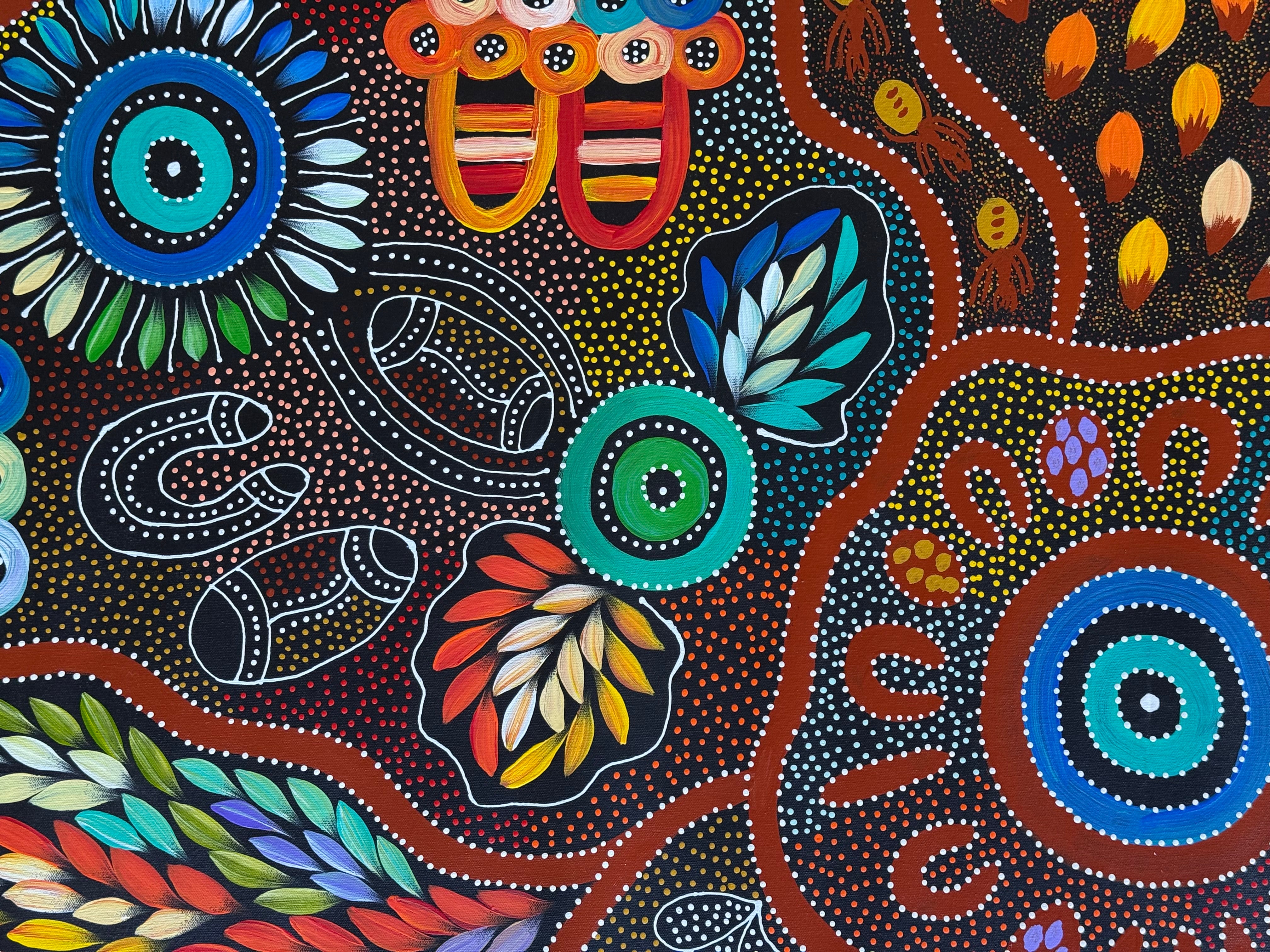 Jacinta Numina Waugh - Women Collecting Bush Tuckers .82