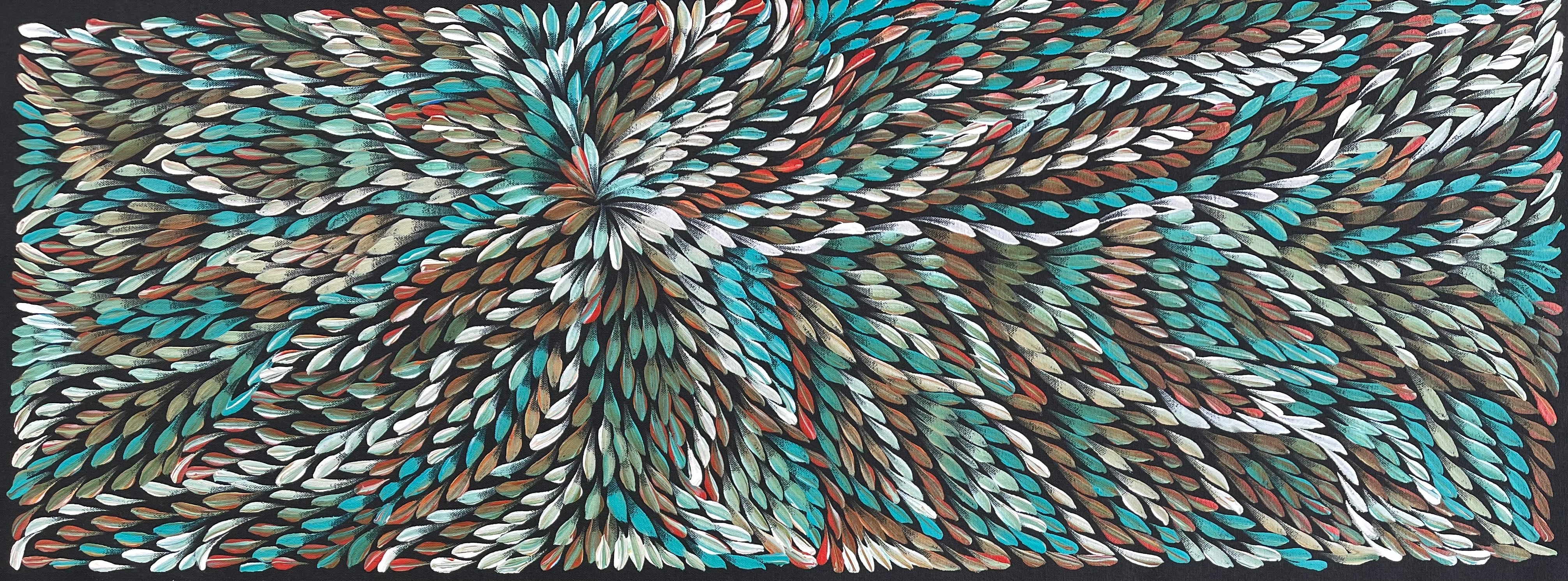 Caroline Numina - Bush Medicine Leaves - 36x95cm .62-18