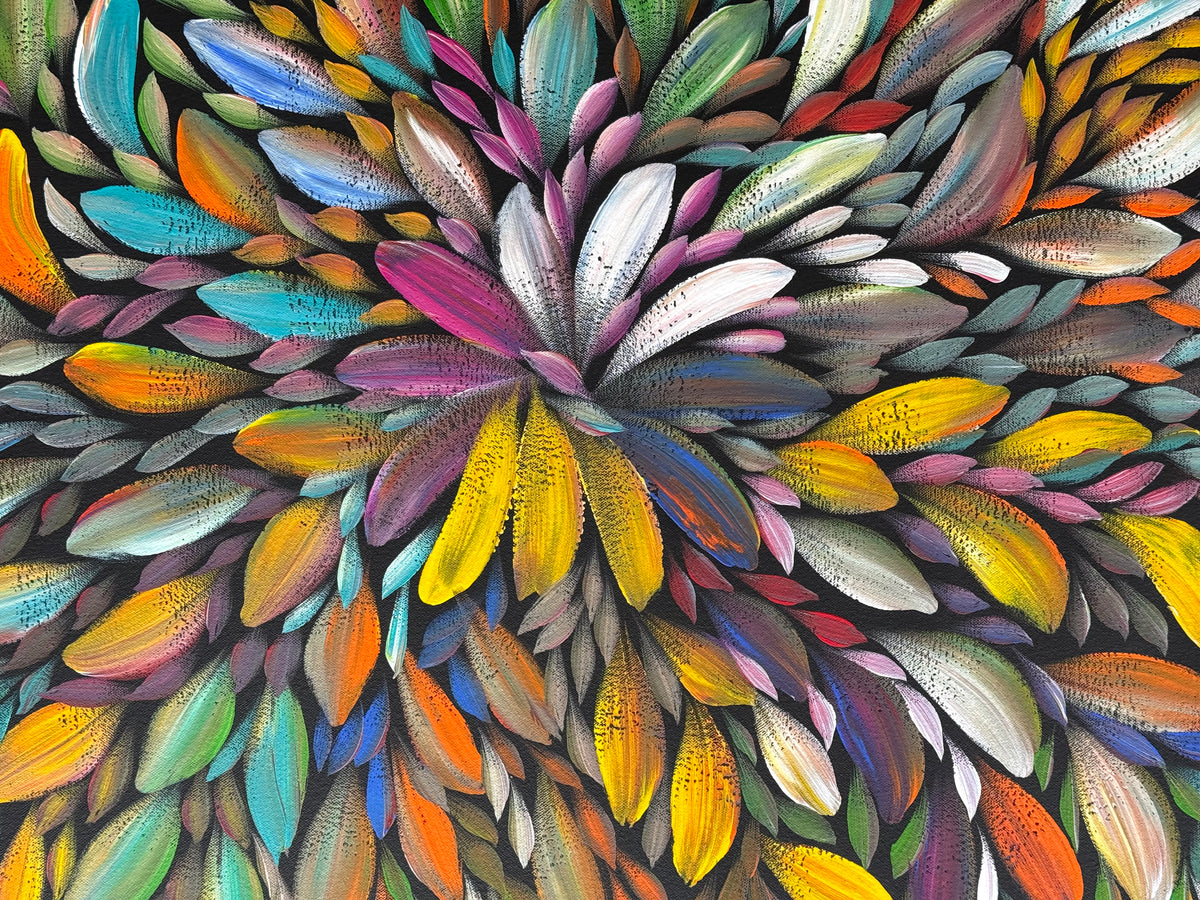 Louise Numina Napananka - Bush Medicine Leaves .21-12