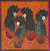 Kathleen Buzzacott - Redtail Black Cockatoos .17-14