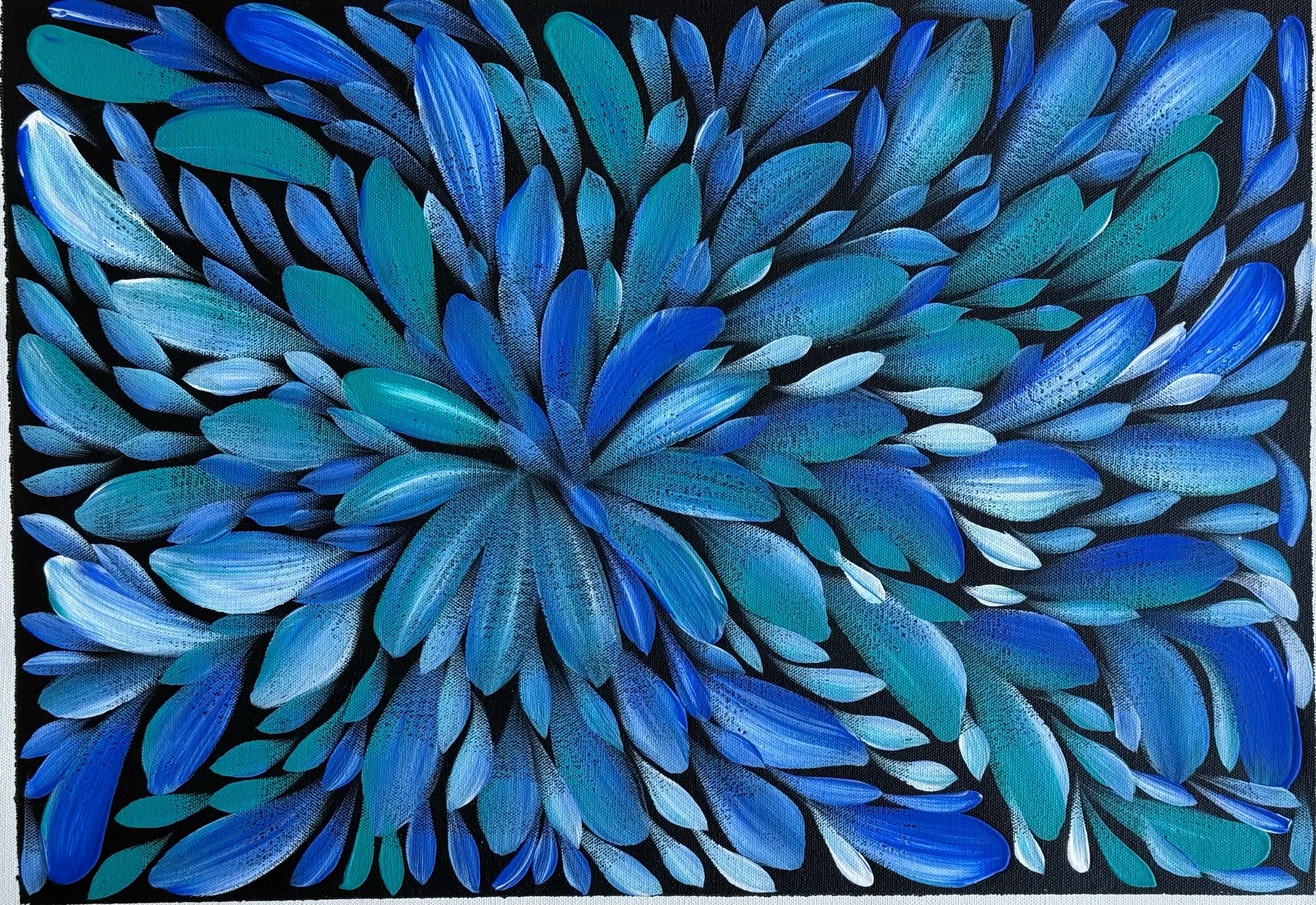 Louise Numina Napananka - Bush Medicine Leaves .57-36