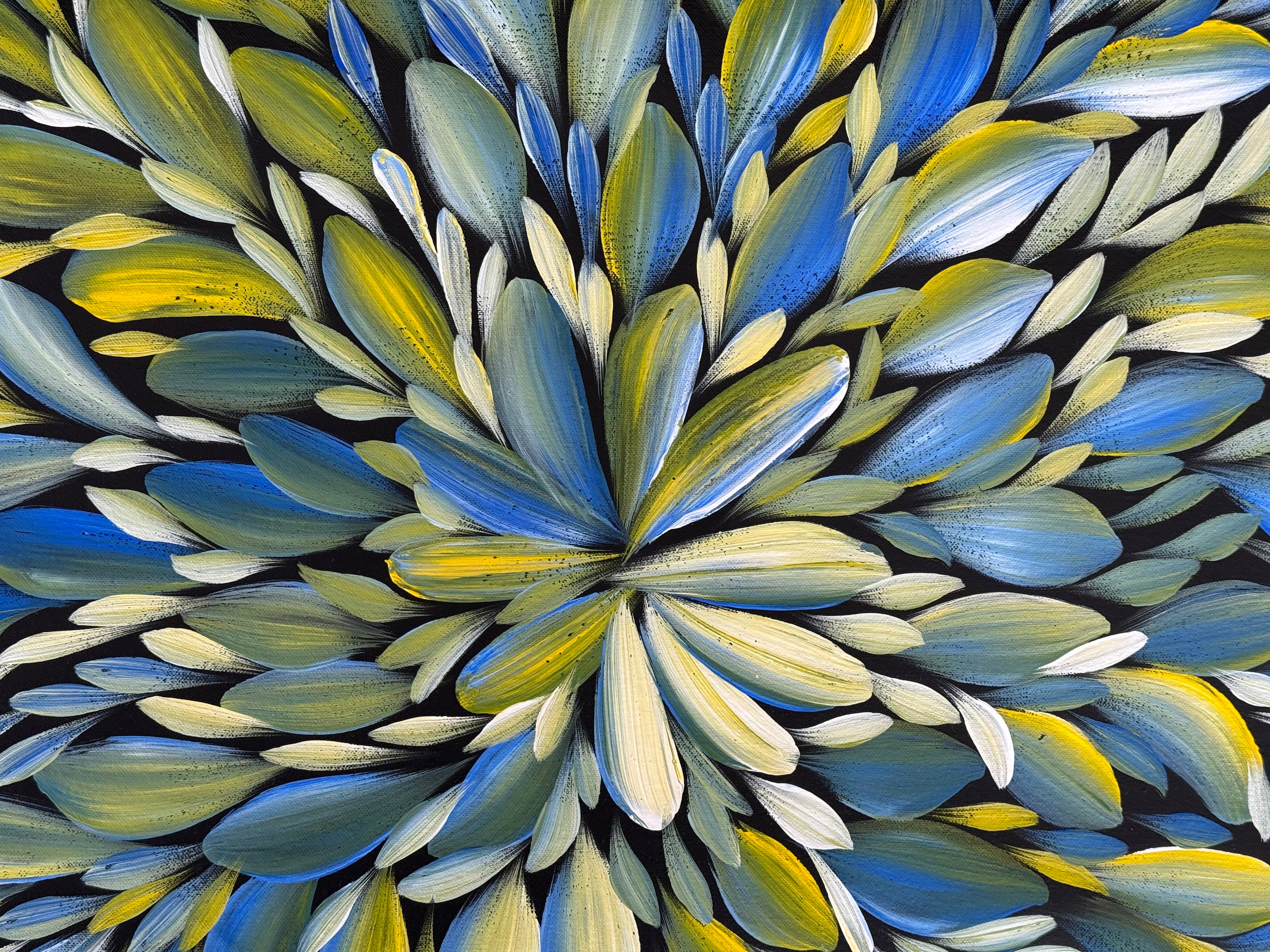 Louise Numina Napananka - Bush Medicine Leaves .75-8
