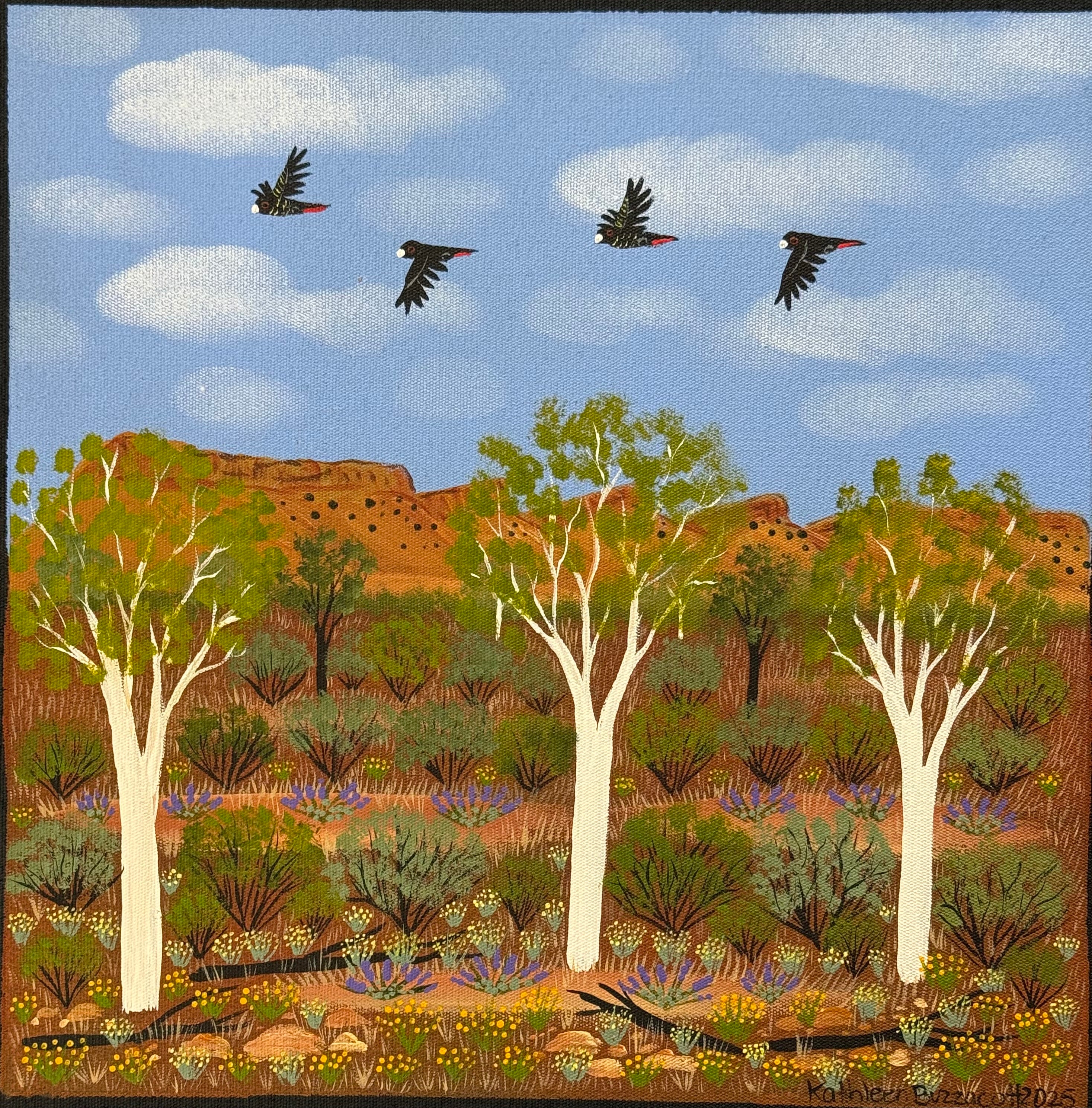 Kathleen Buzzacott - West MacDonnell Ranges .93-7