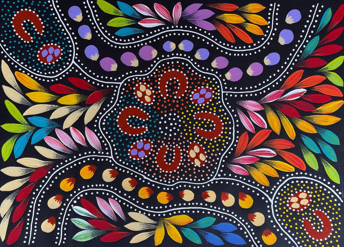 Jacinta Numina Waugh - Me and My Sisters Hunting in Our Homelands .46-10