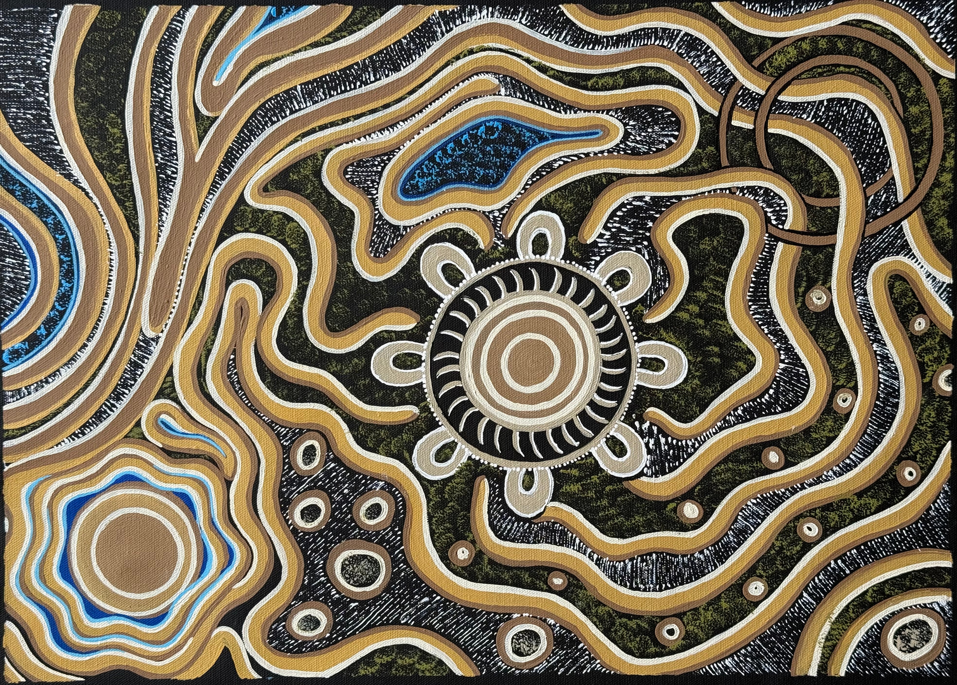 Deidre Burgoyne Rosier - Gatherings by the Land and Sea .89-24