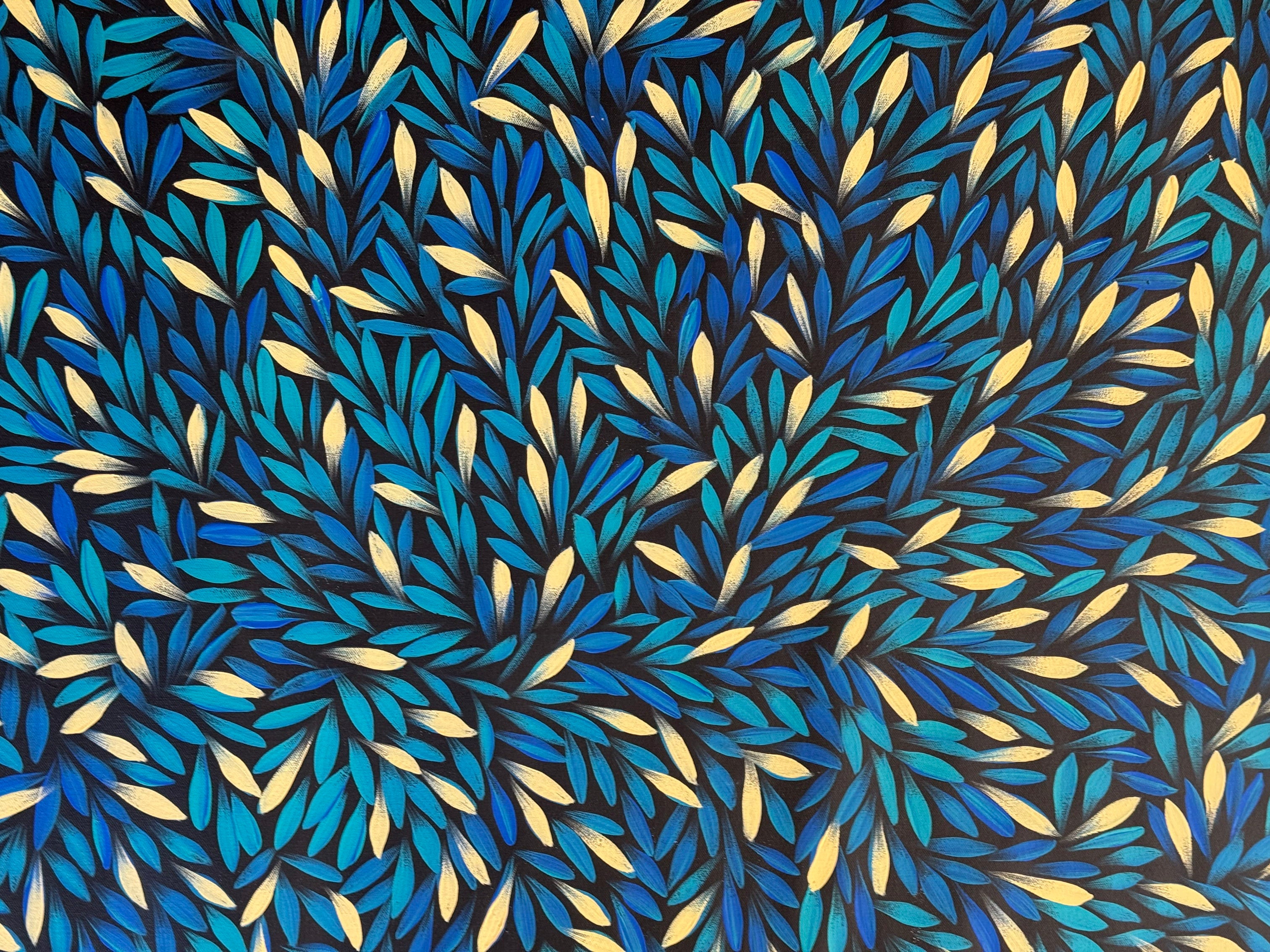 Sharon Numina - Bush Medicine Leaves - 145x88cm .76-3