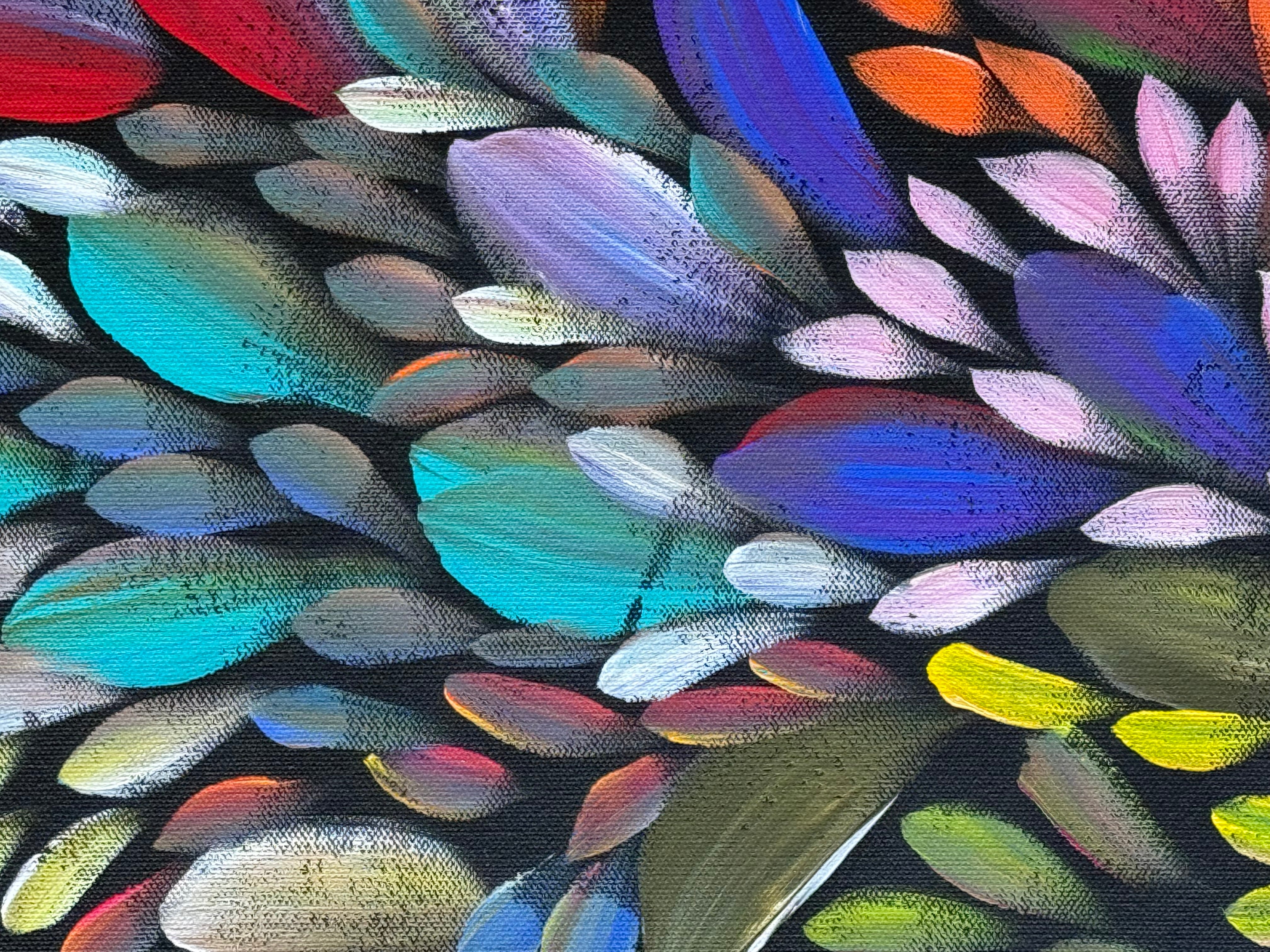 Louise Numina Napananka - Bush Medicine Leaves .65-11