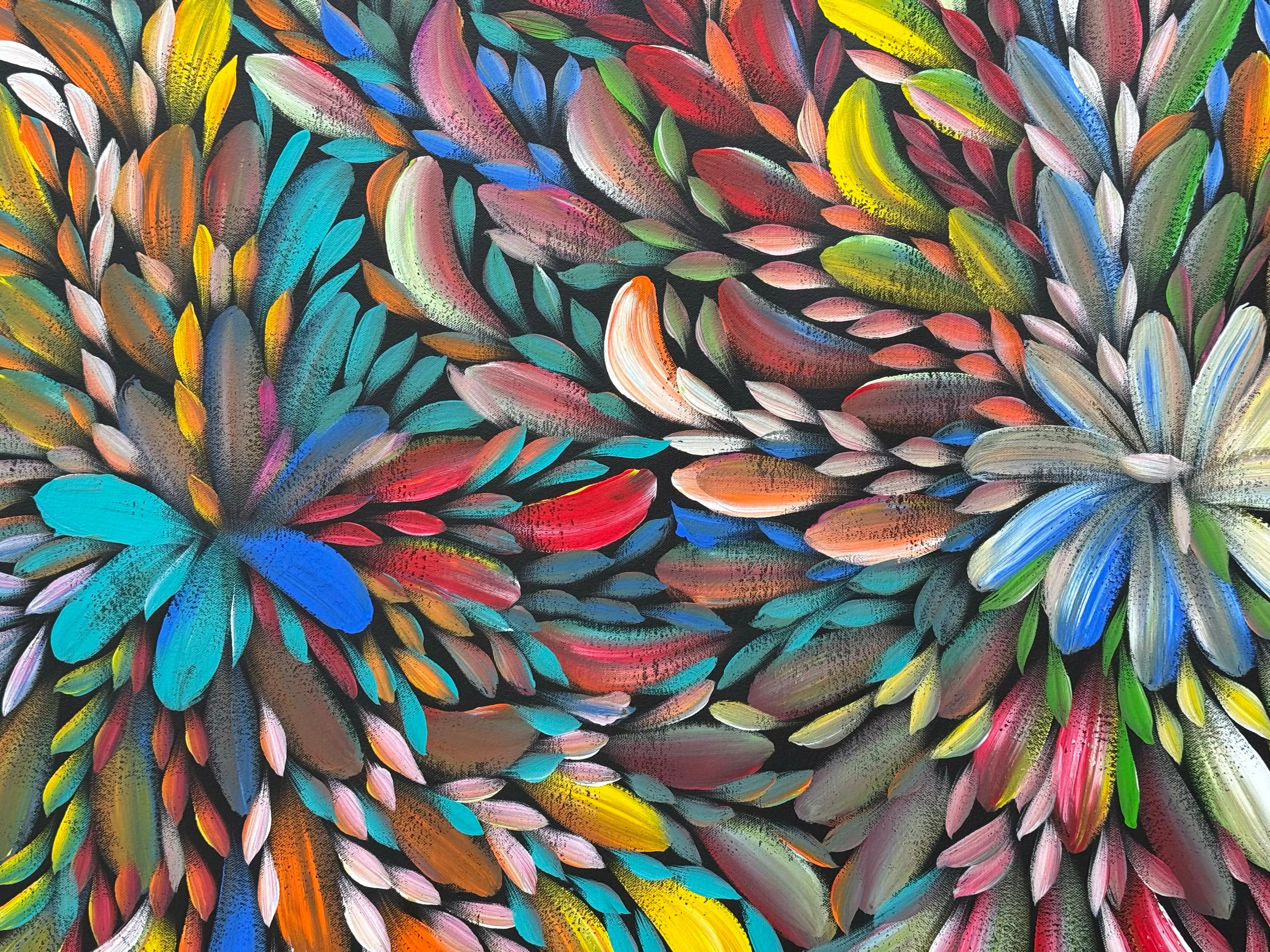 Louise Numina Napananka - Bush Medicine Leaves .42-4