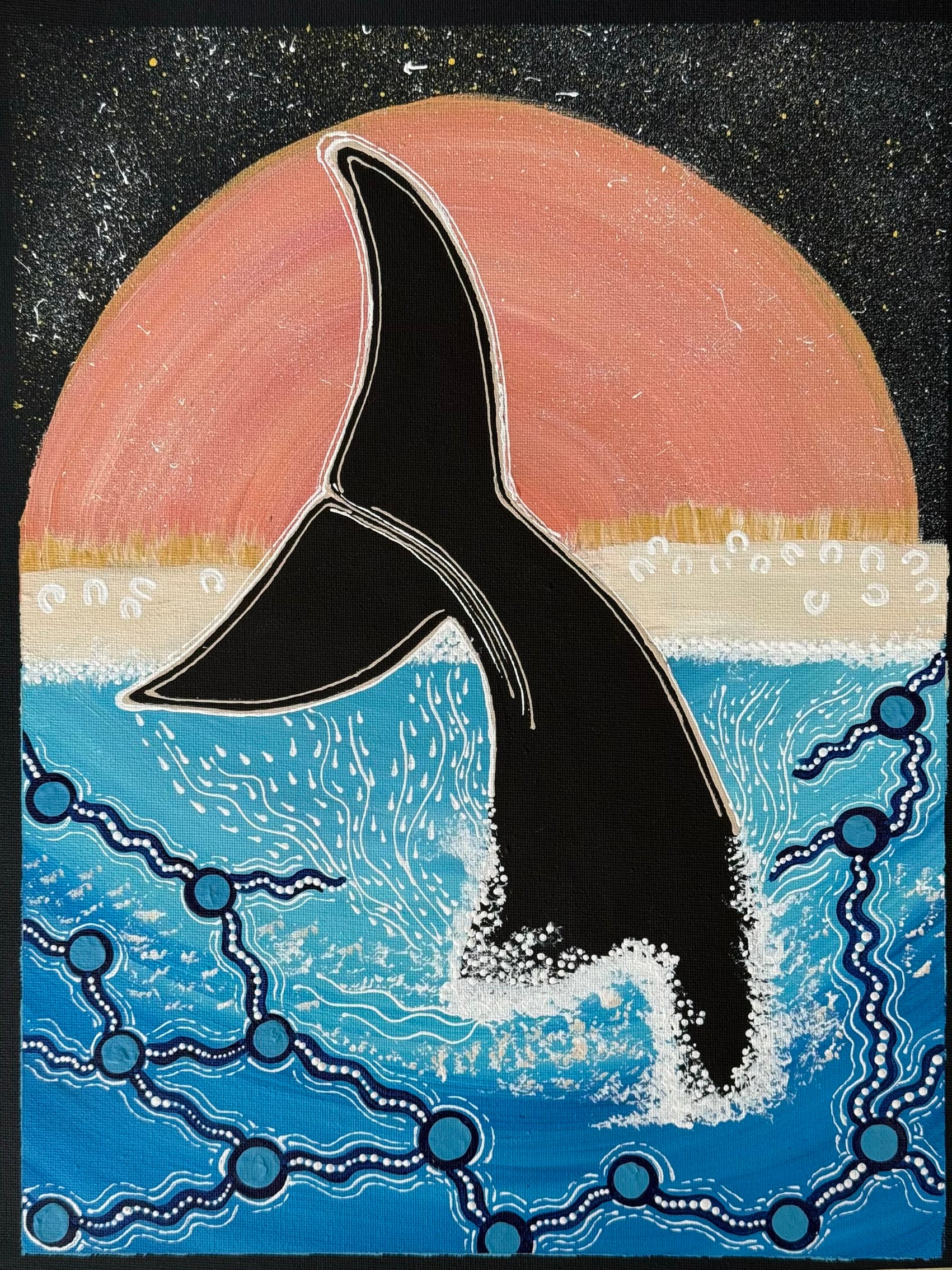 Deidre Burgoyne Rosier - Whale Dreaming .52-7