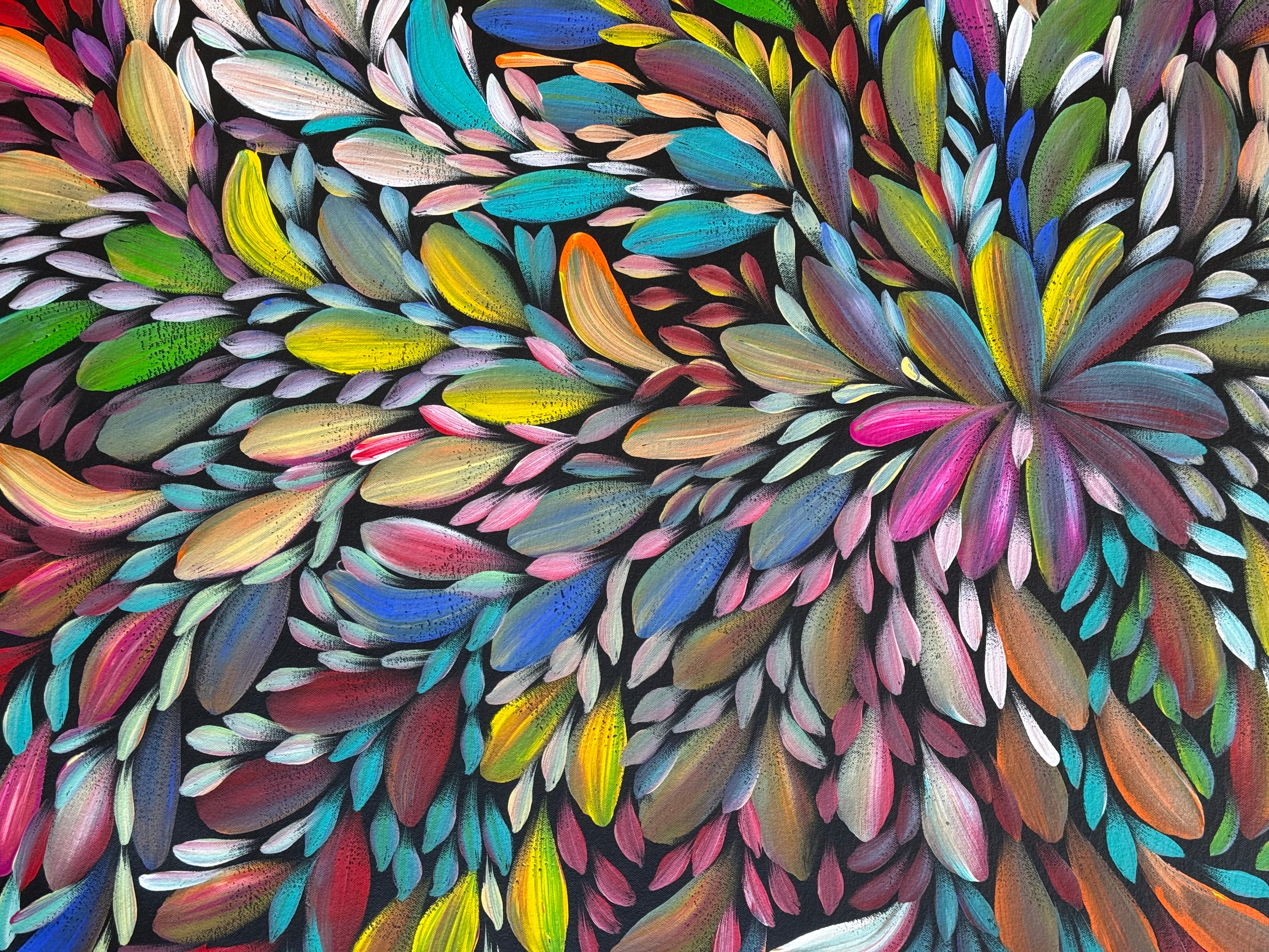 Louise Numina Napananka - Bush Medicine Leaves .09-2