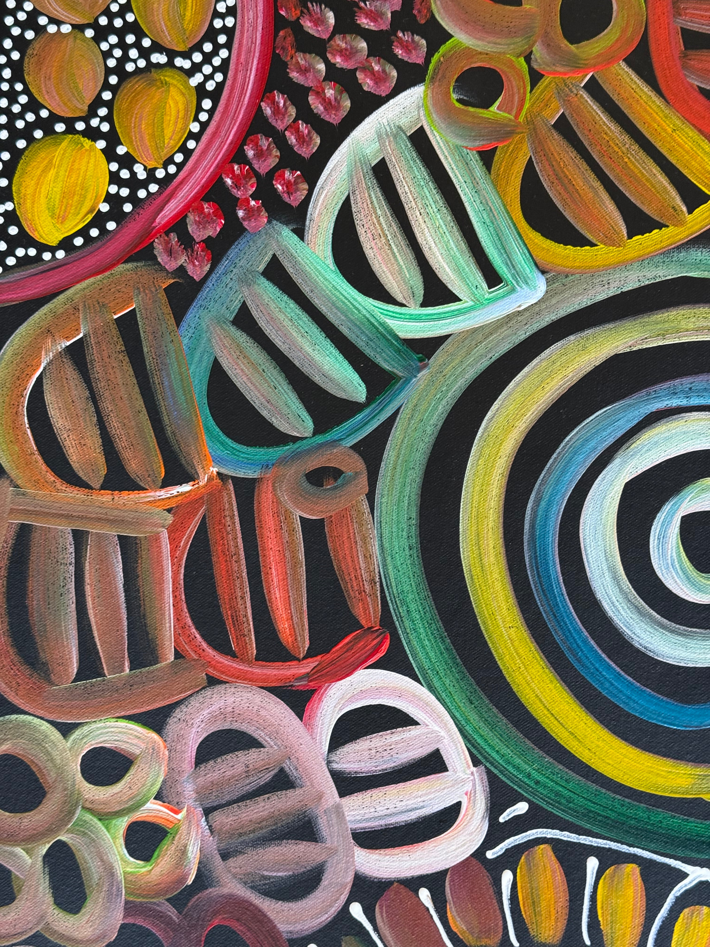 Louise Numina Napananka - Dreamtime .28-4