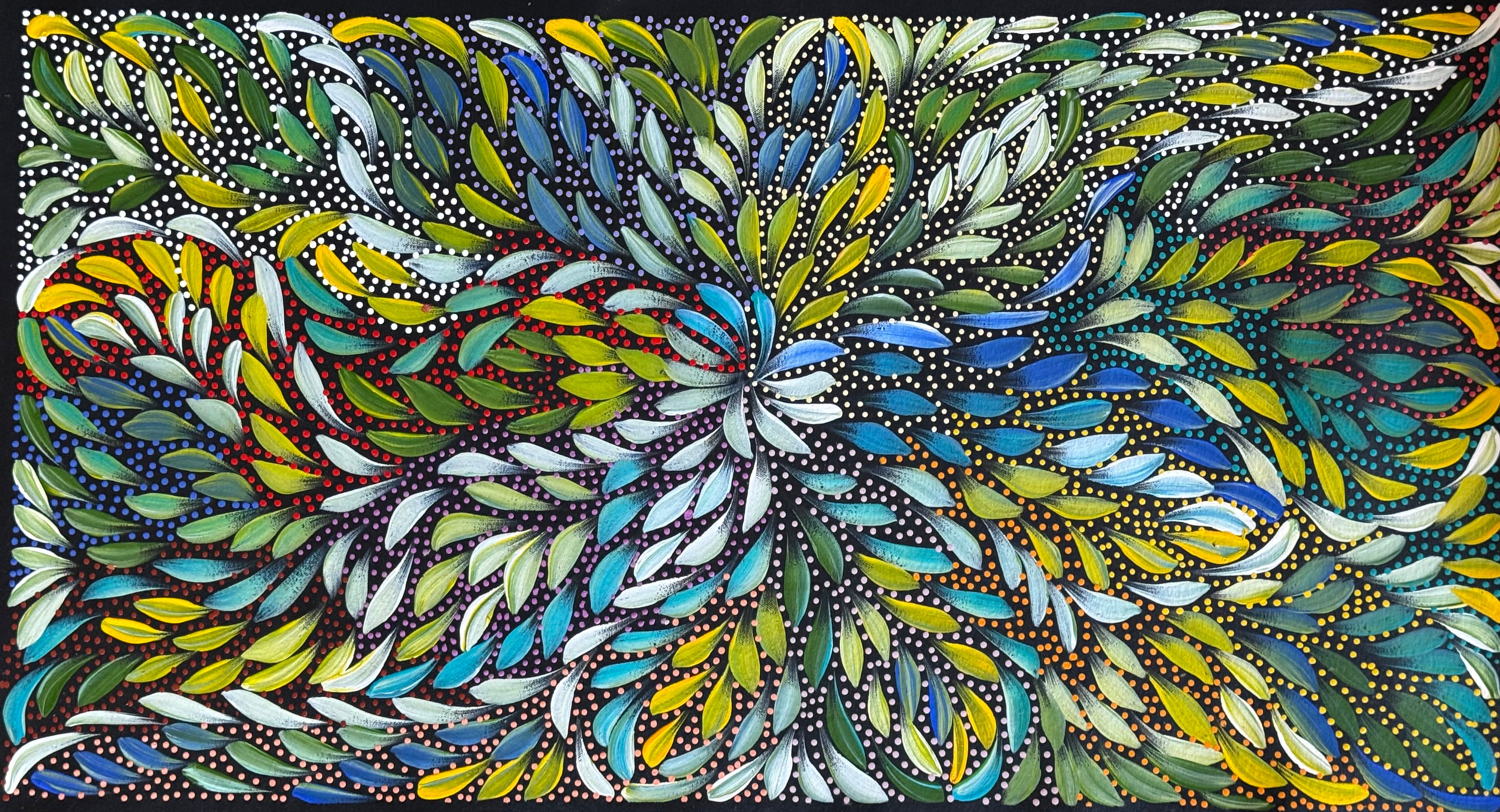 Caroline Numina - Bush Medicine Leaves Seeded .04-28