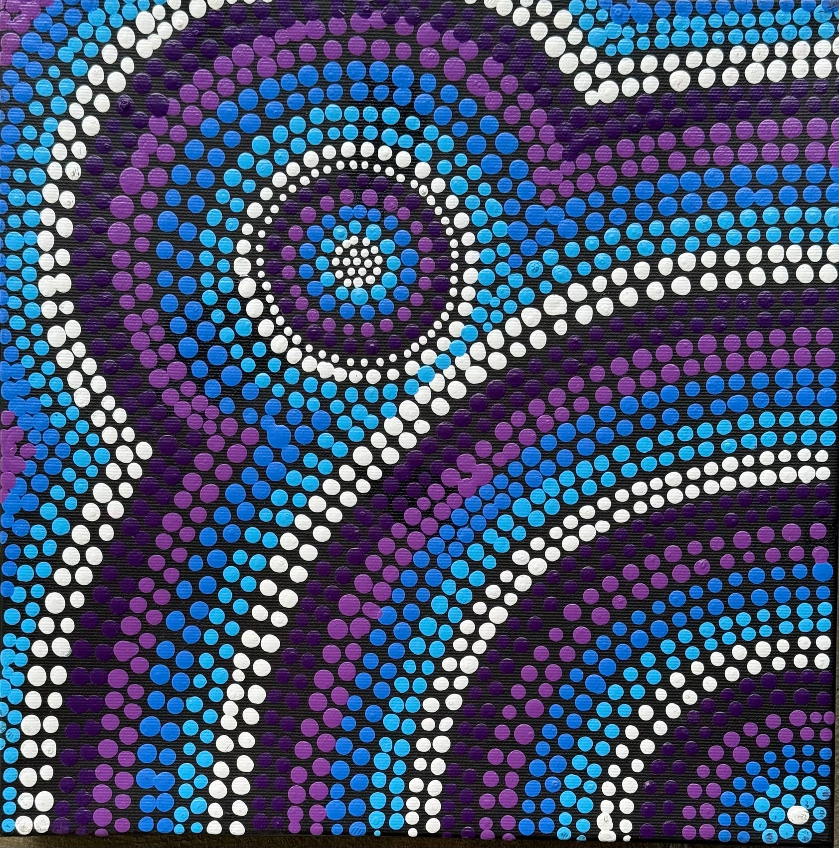 Riona Nakamarra Wilson - Patterns of the Landscape around Yuendumu - Stretched
