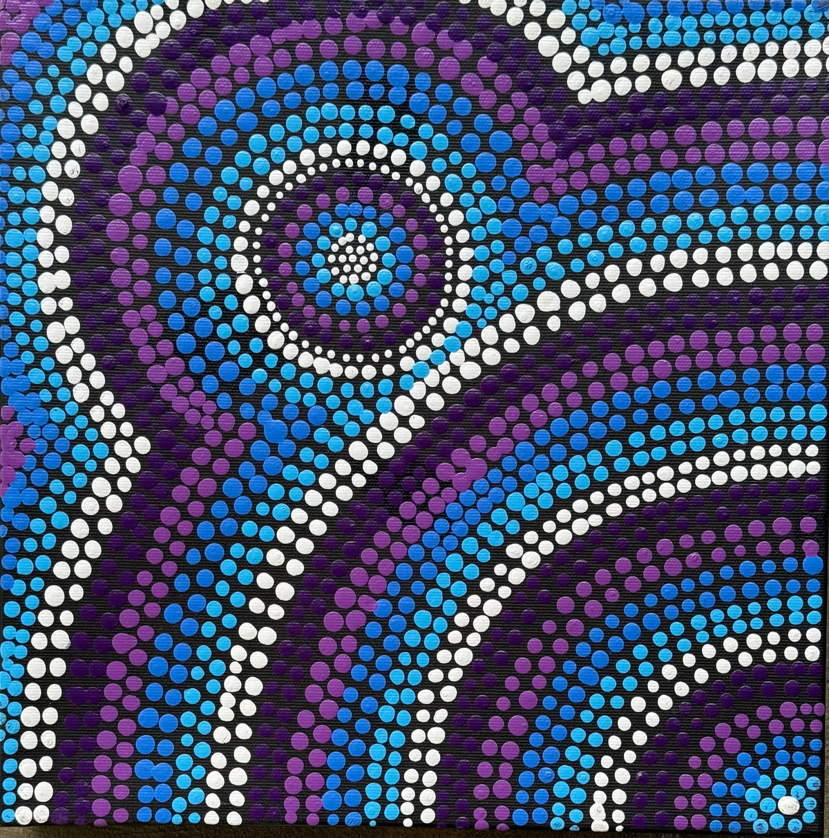 Riona Nakamarra Wilson Patterns of the Landscape around Yuendumu Blue ...