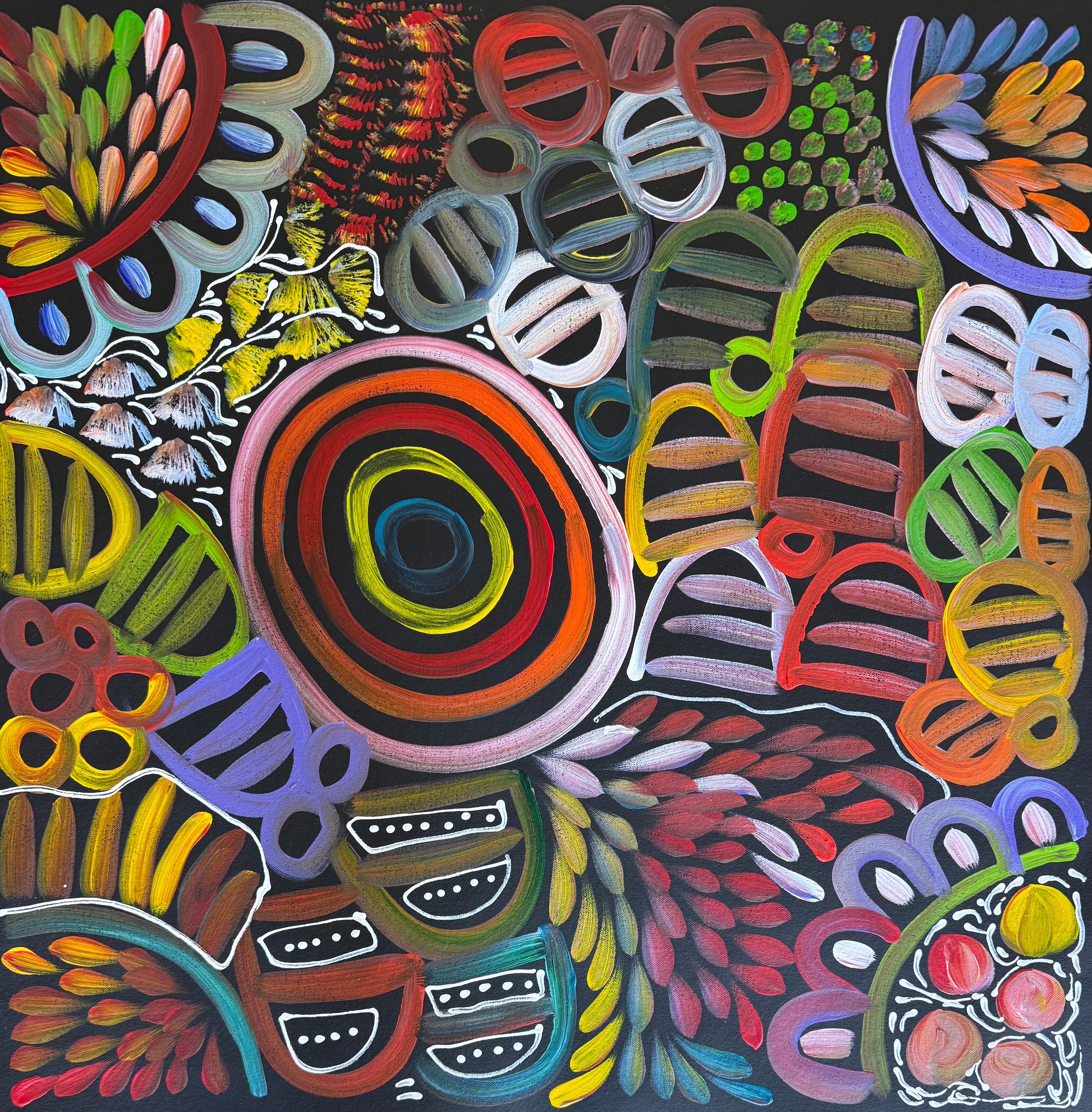 Louise Numina Napananka - Dreamtime .28-6