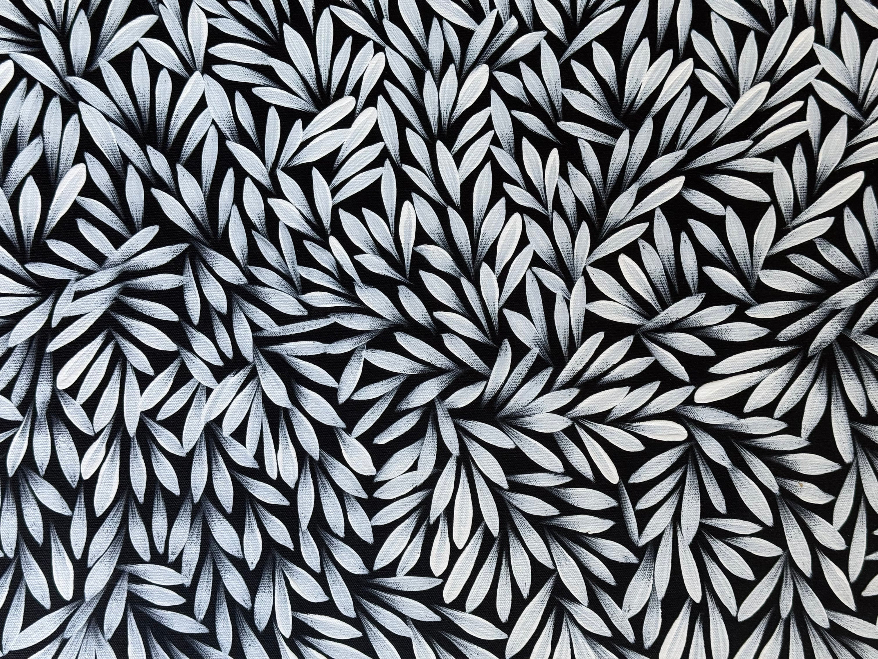 Sharon Numina - Bush Medicine Leaves - 153x43cm .14-15