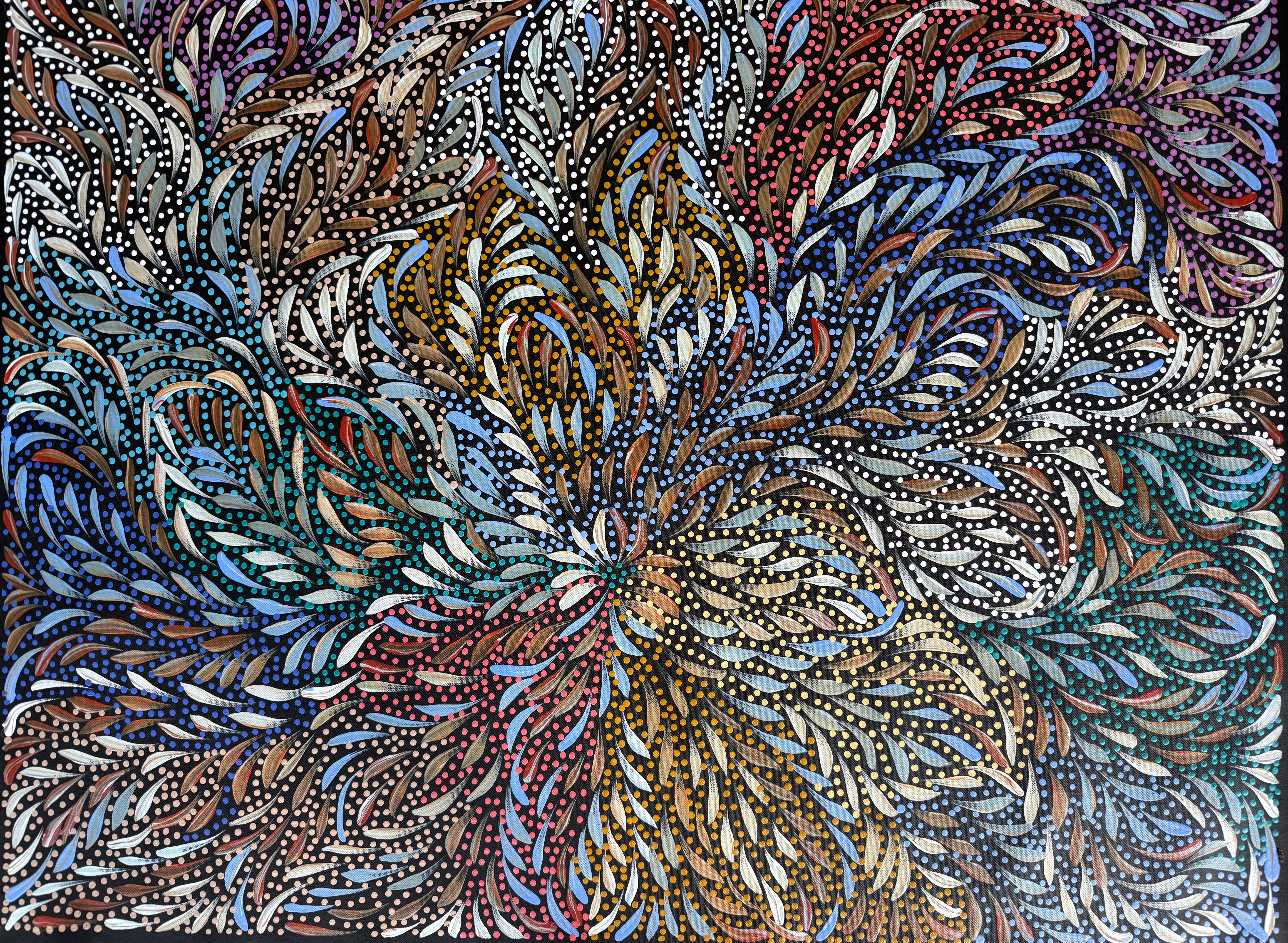 Caroline Numina - Seeded Bush Medicine Leaves .13-14