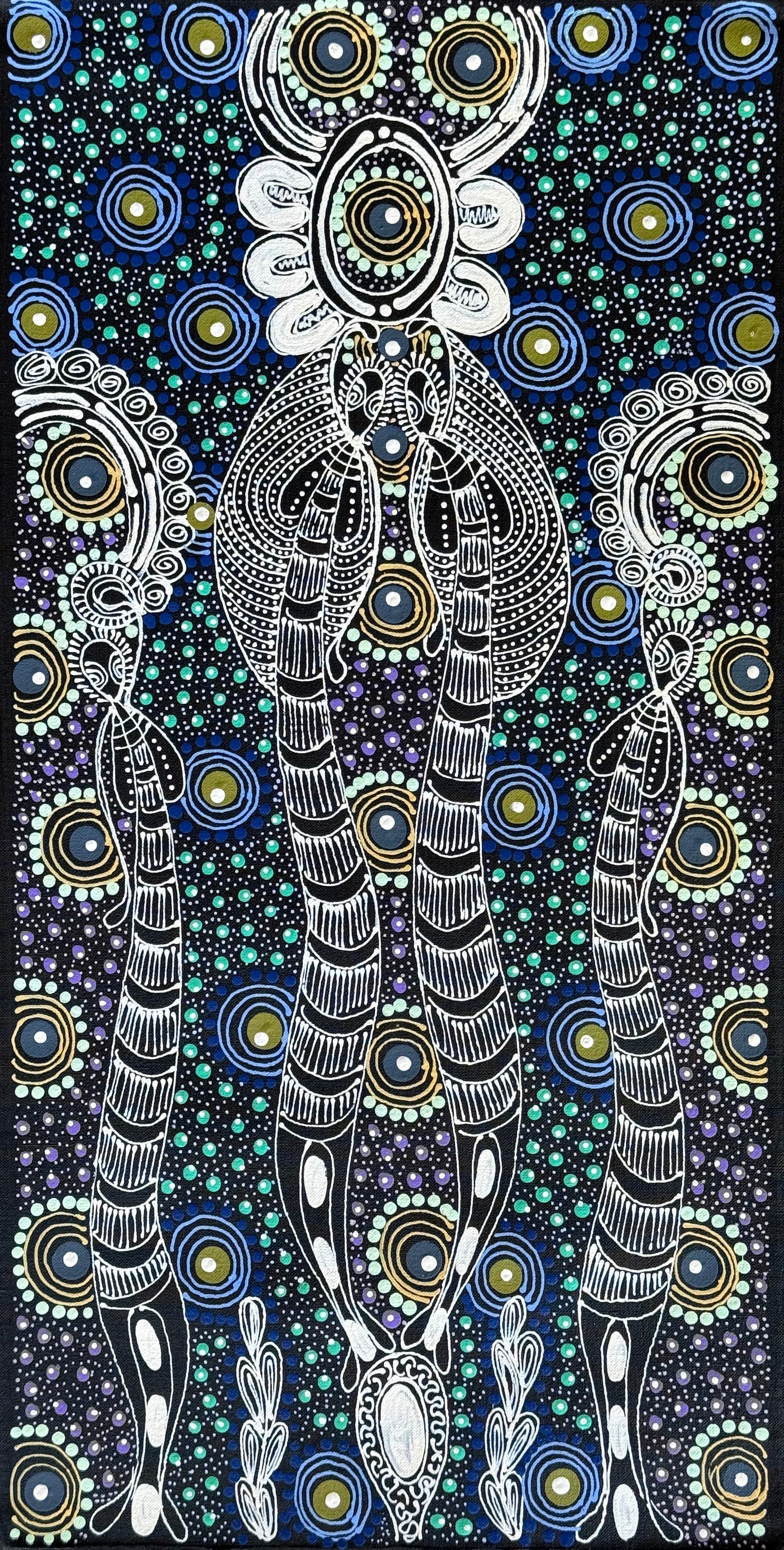 Colleen Wallace Nungarray - Dreamtime Sisters .14
