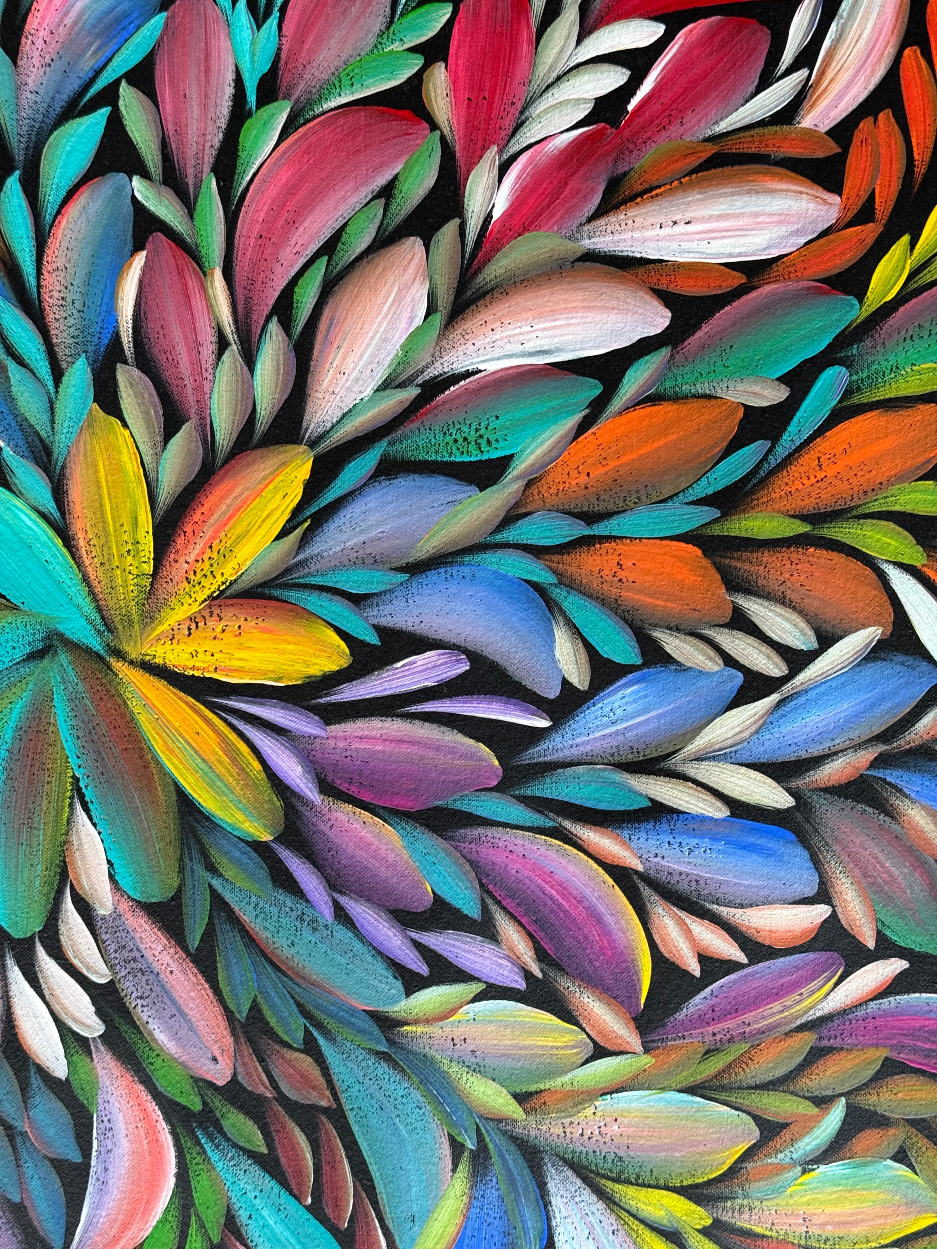 Louise Numina Napananka - Bush Medicine Leaves .16-58