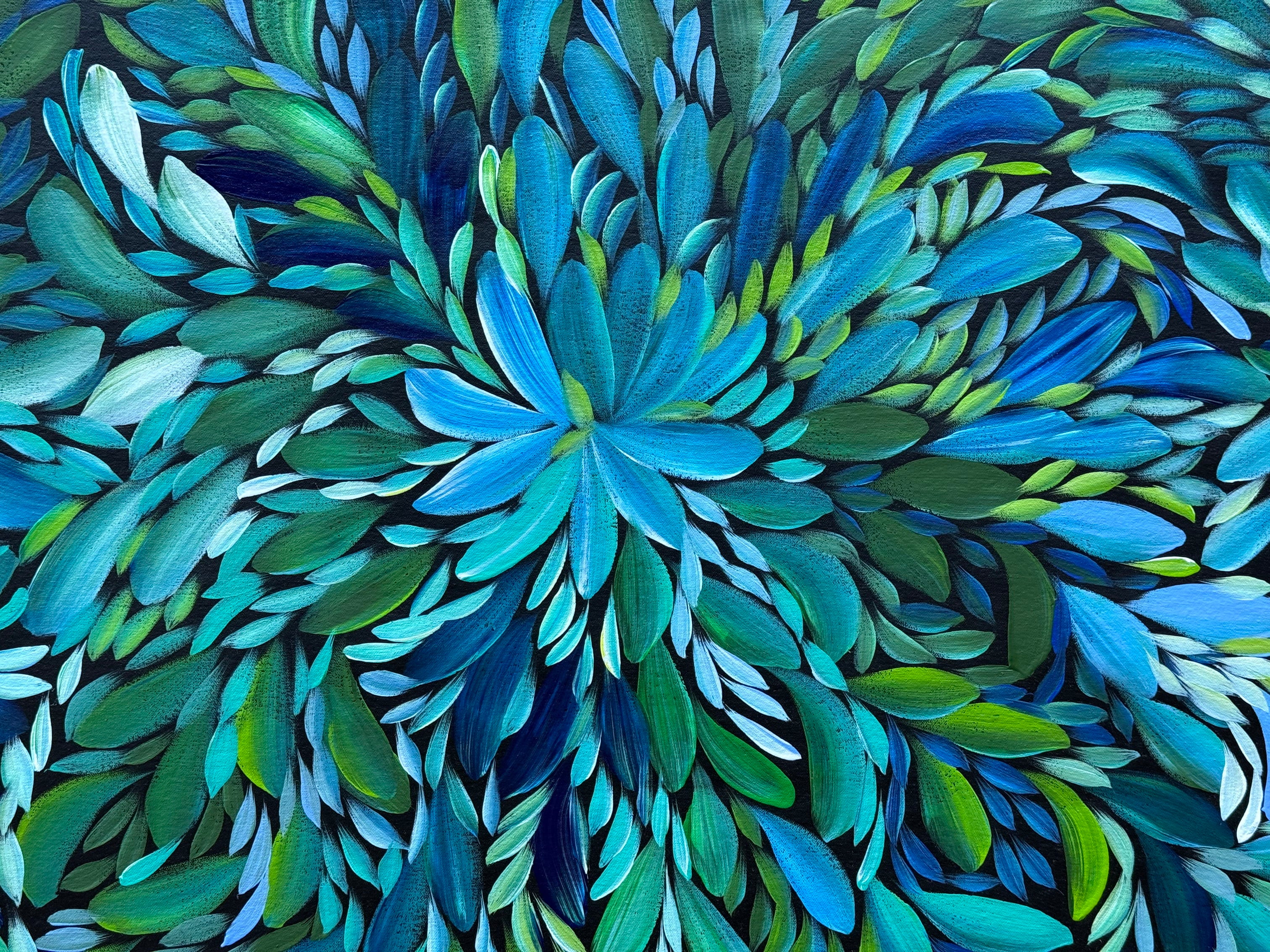 Louise Numina Napananka - Bush Medicine Leaves .24-23