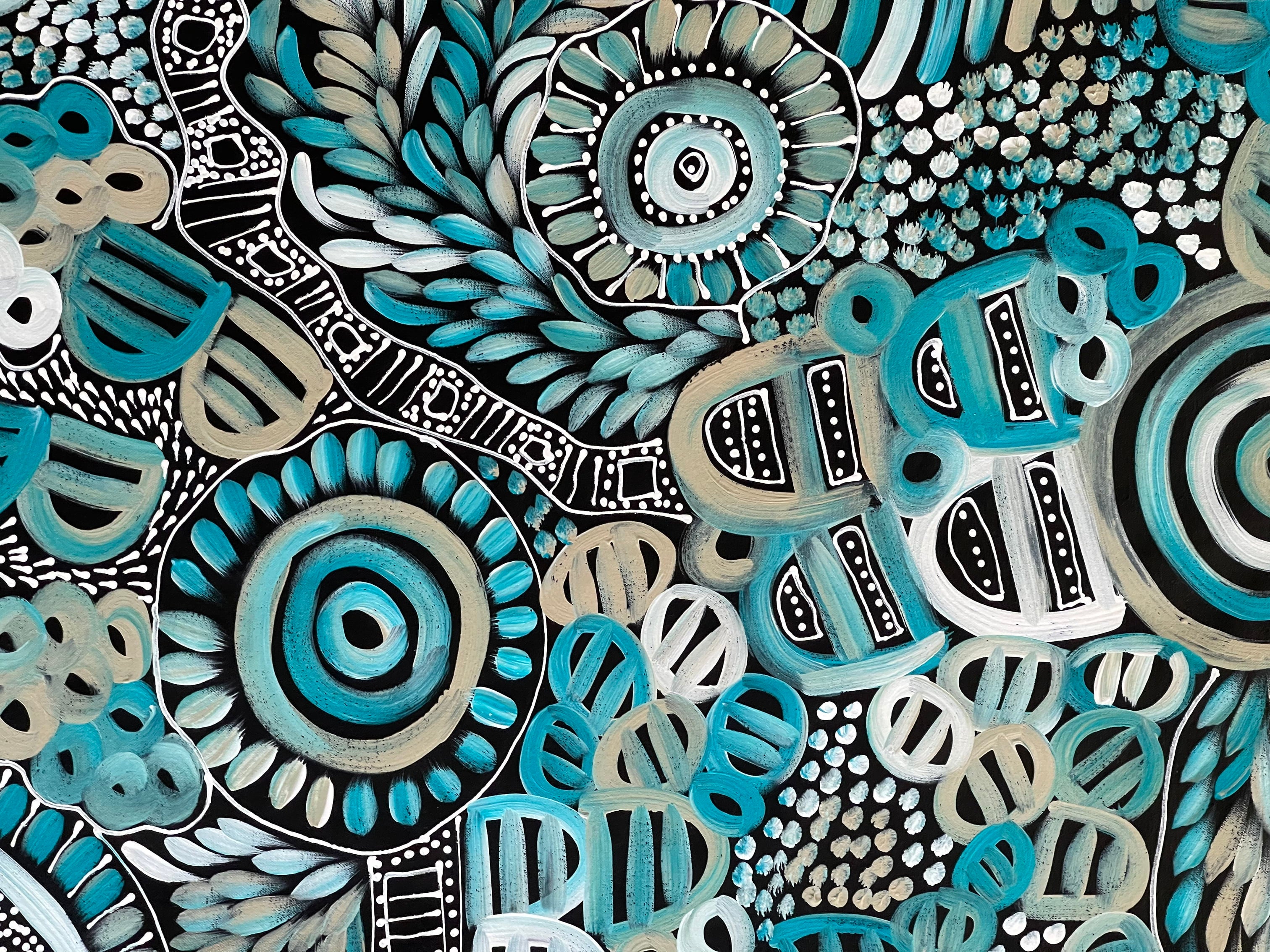 Louise Numina Napananka - Dreamtime -128x60cm .72-11