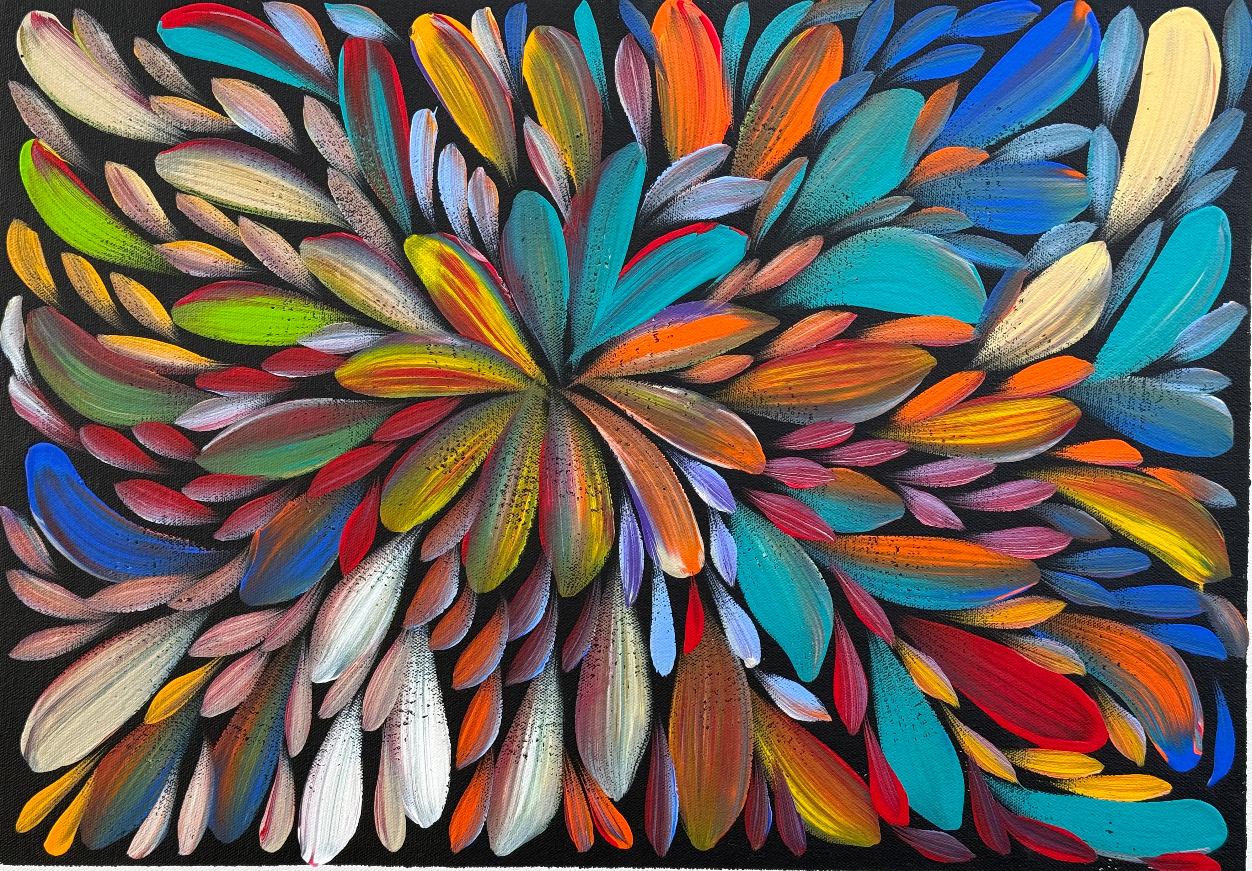 Louise Numina Napananka - Bush Medicine Leaves .57-11