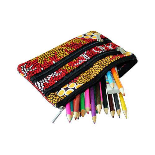 3 Zip Travel Bag - Stephen Hogarth - Bushland (82% Recycled Plastic)