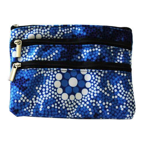 3 Zip Travel Bag - Stephen Hogarth - Waterhole (82% Recycled Plastic)