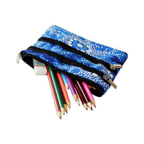 3 Zip Travel Bag - Stephen Hogarth - Waterhole (82% Recycled Plastic)