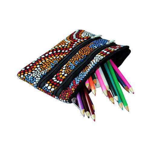 3 Zip Travel Bag - Stephen Hogarth - Wetland (82% Recycled Plastic)