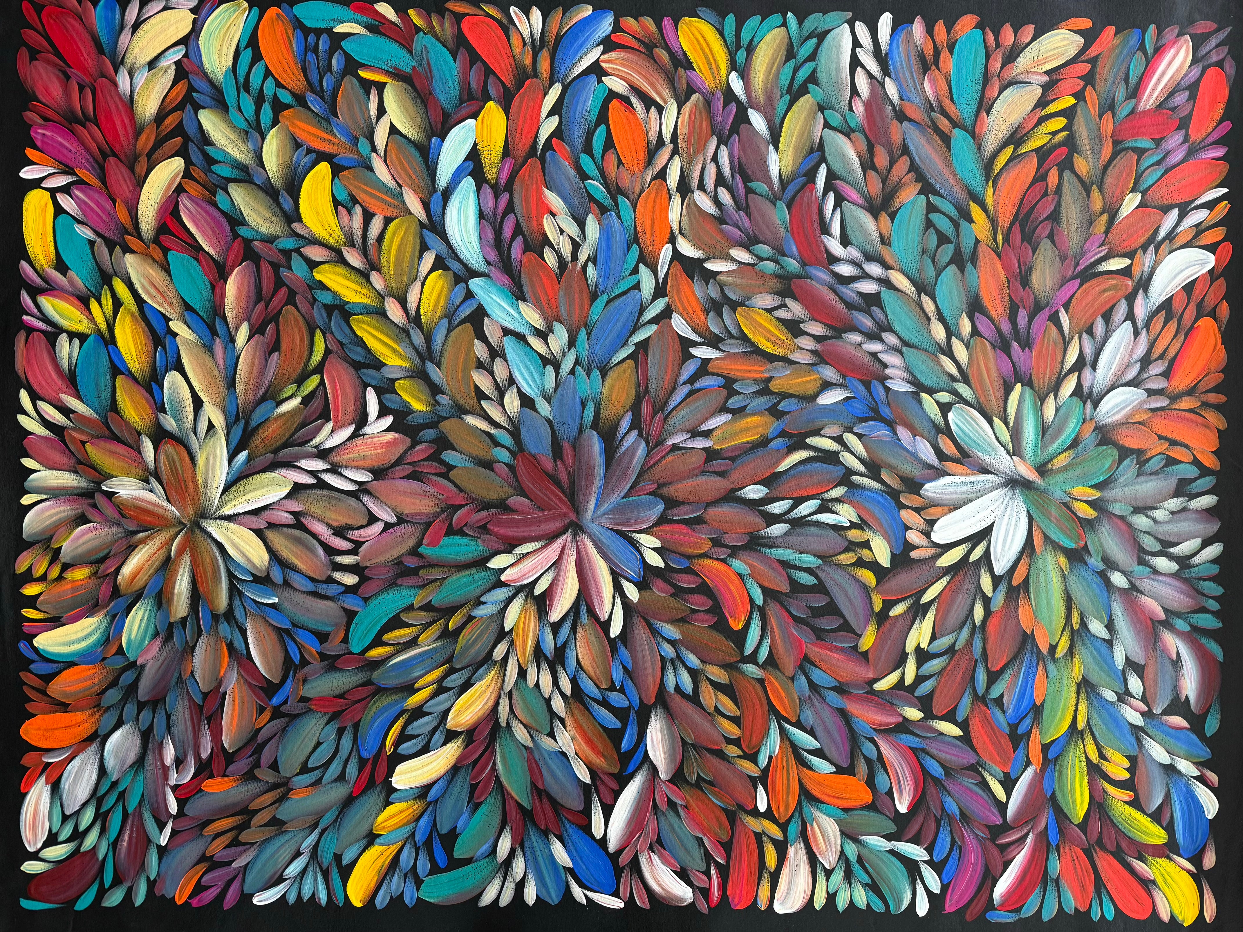 Louise Numina Napananka - Bush Medicine Leaves .49-32