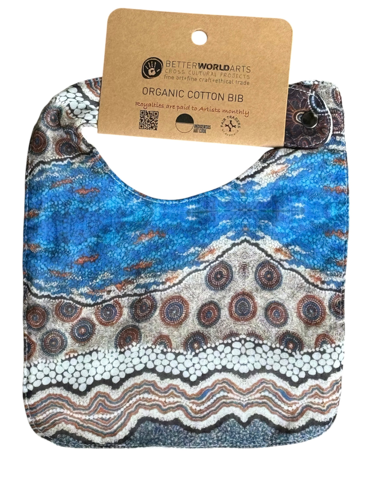 Organic Cotton Bib (small) - Bianca Gardiner Dodd