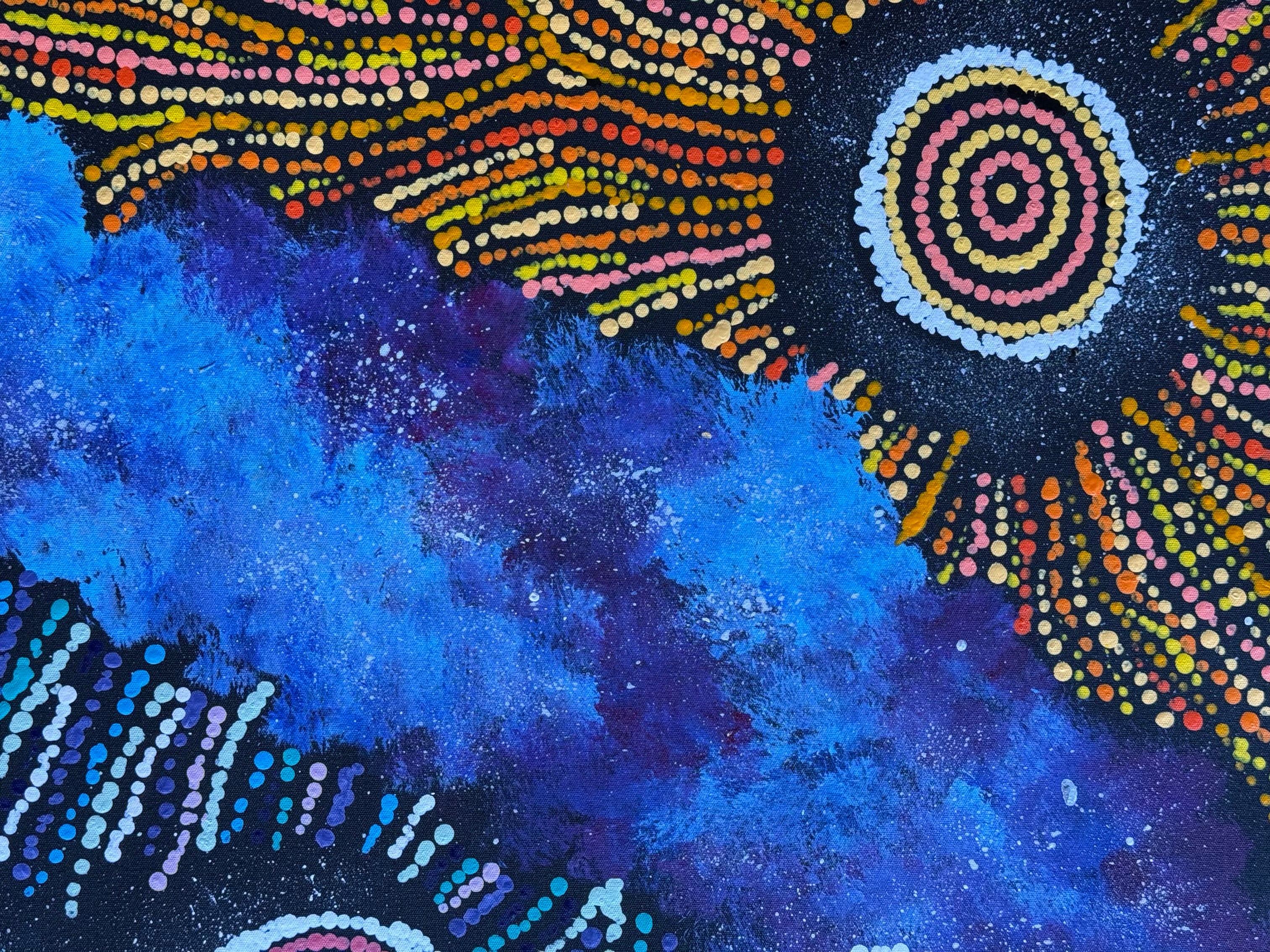 Maria Nampijinpa Brown - Seven Sisters Dreaming .48-3