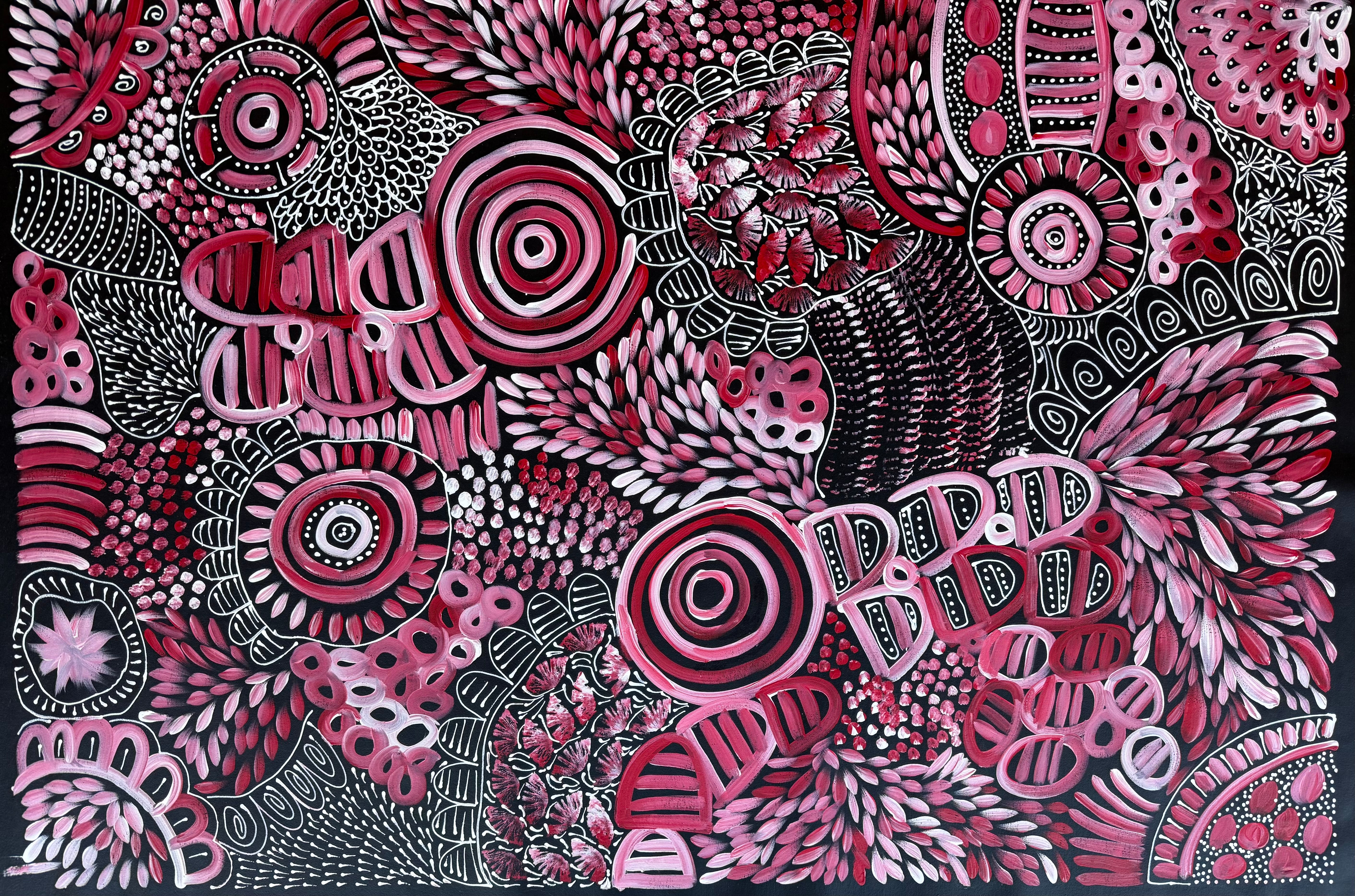 Louise Numina Napananka - Dreamtime .09-28