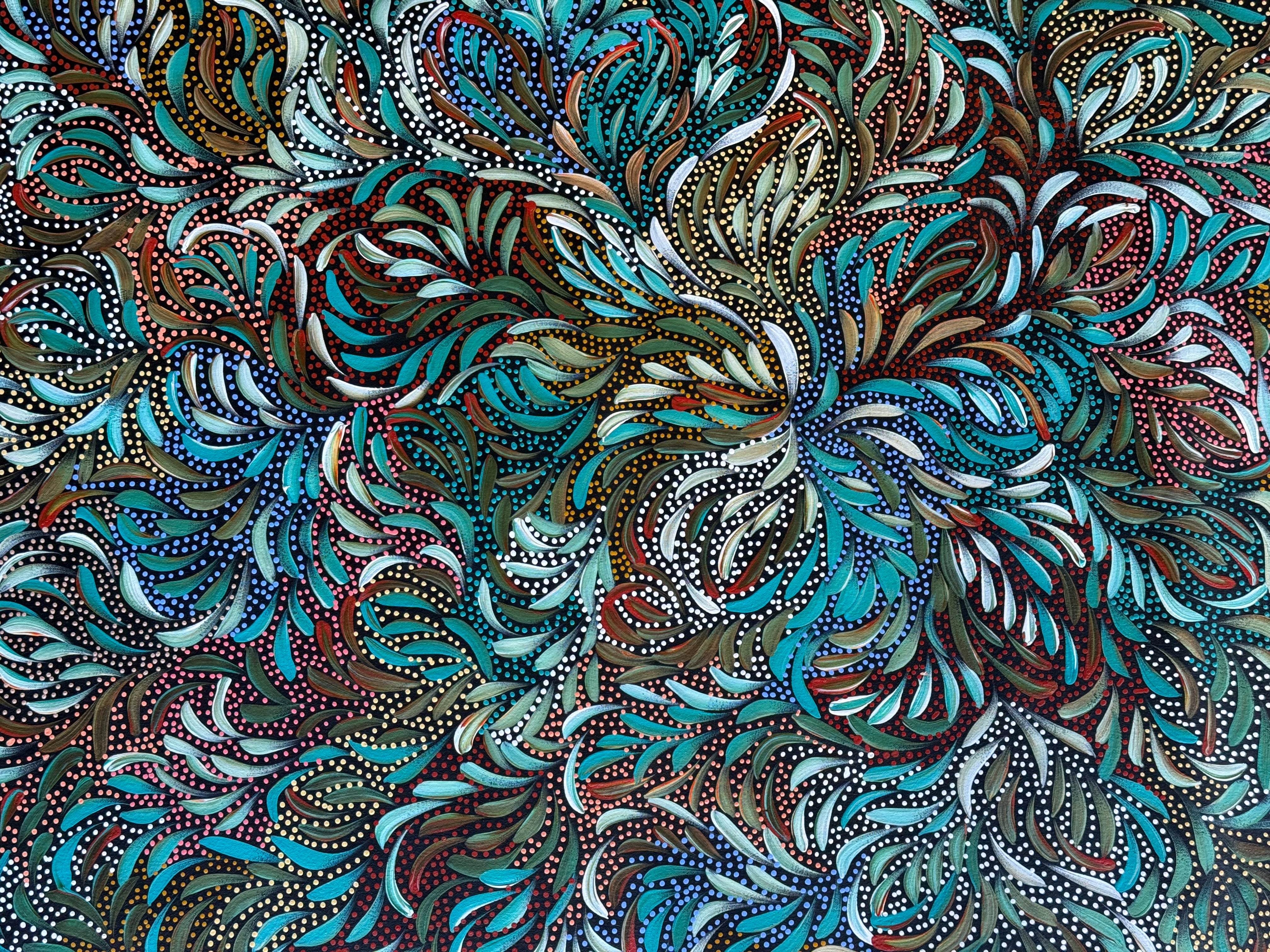 Caroline Numina - Bush Medicine Leaves and Seeds .87-2