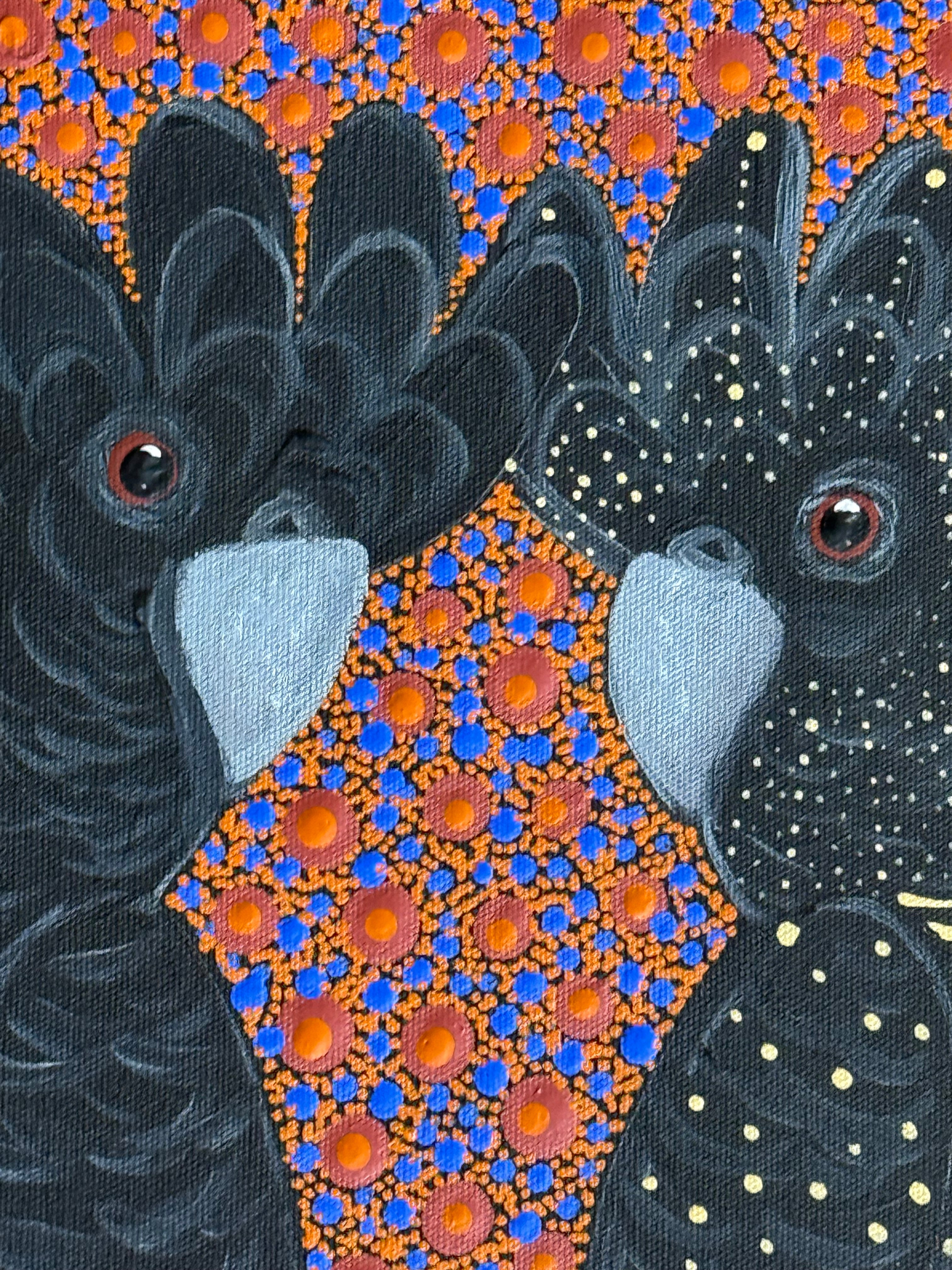Kathleen Buzzacott - Redtail Black Cockatoos .17-3