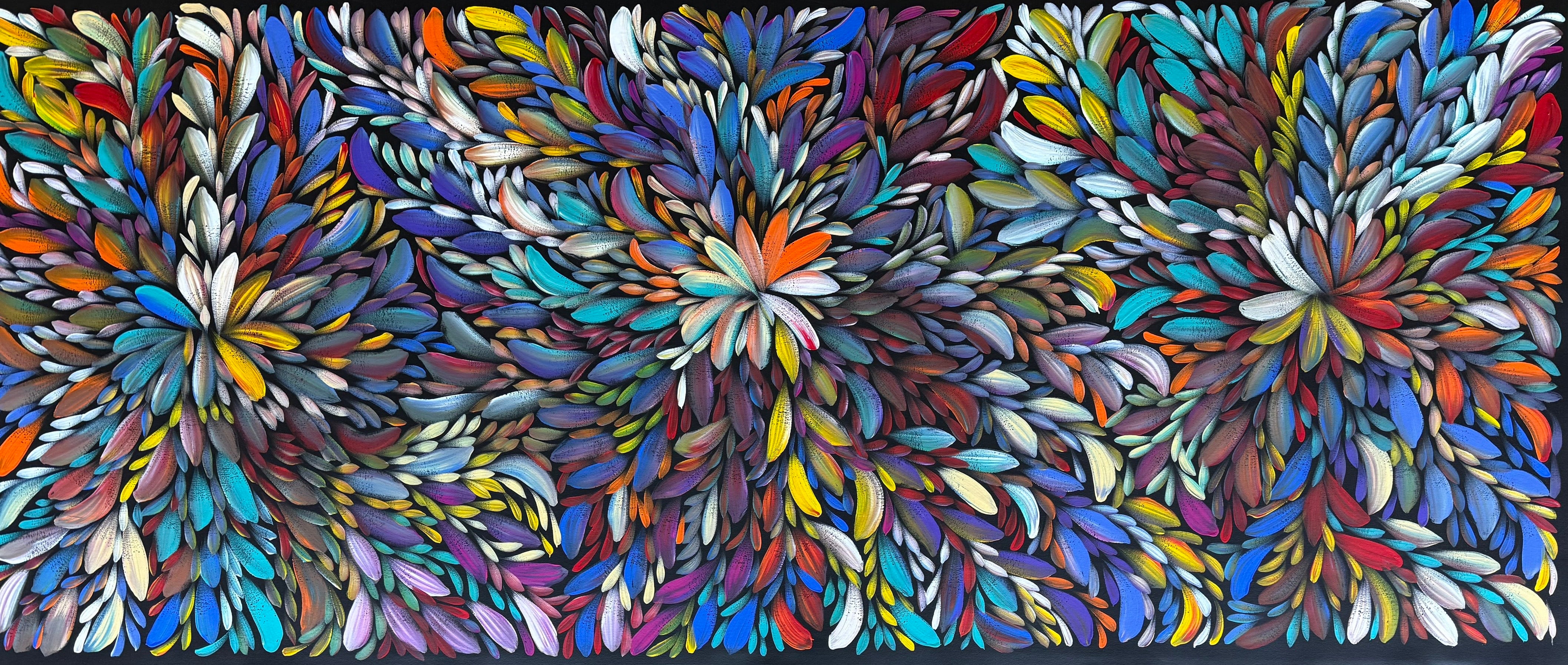 Louise Numina Napananka - Bush Medicine Leaves .41-15