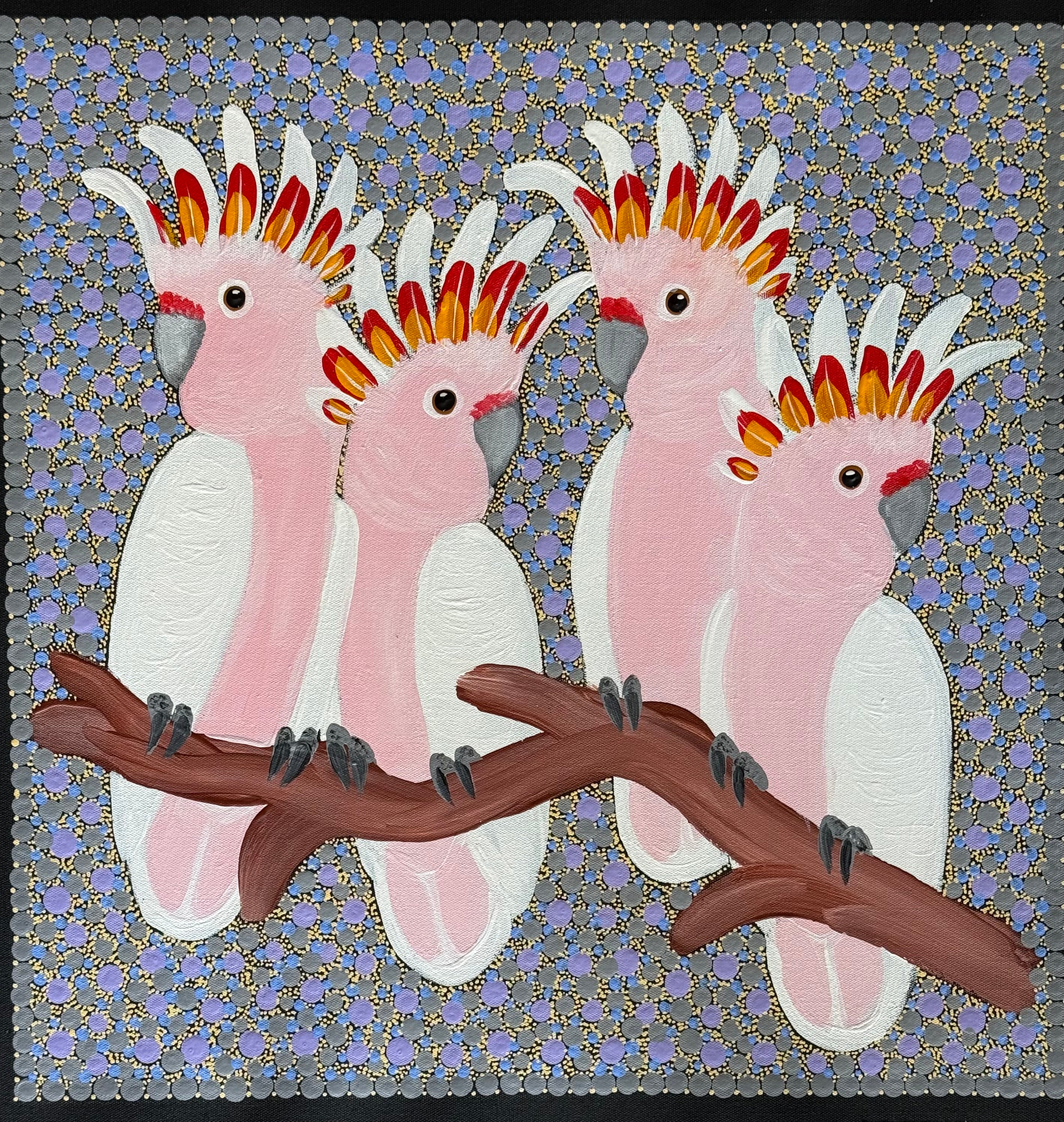 Kathleen Buzzacott - Major Mitchell's Cockatoos  .17-15