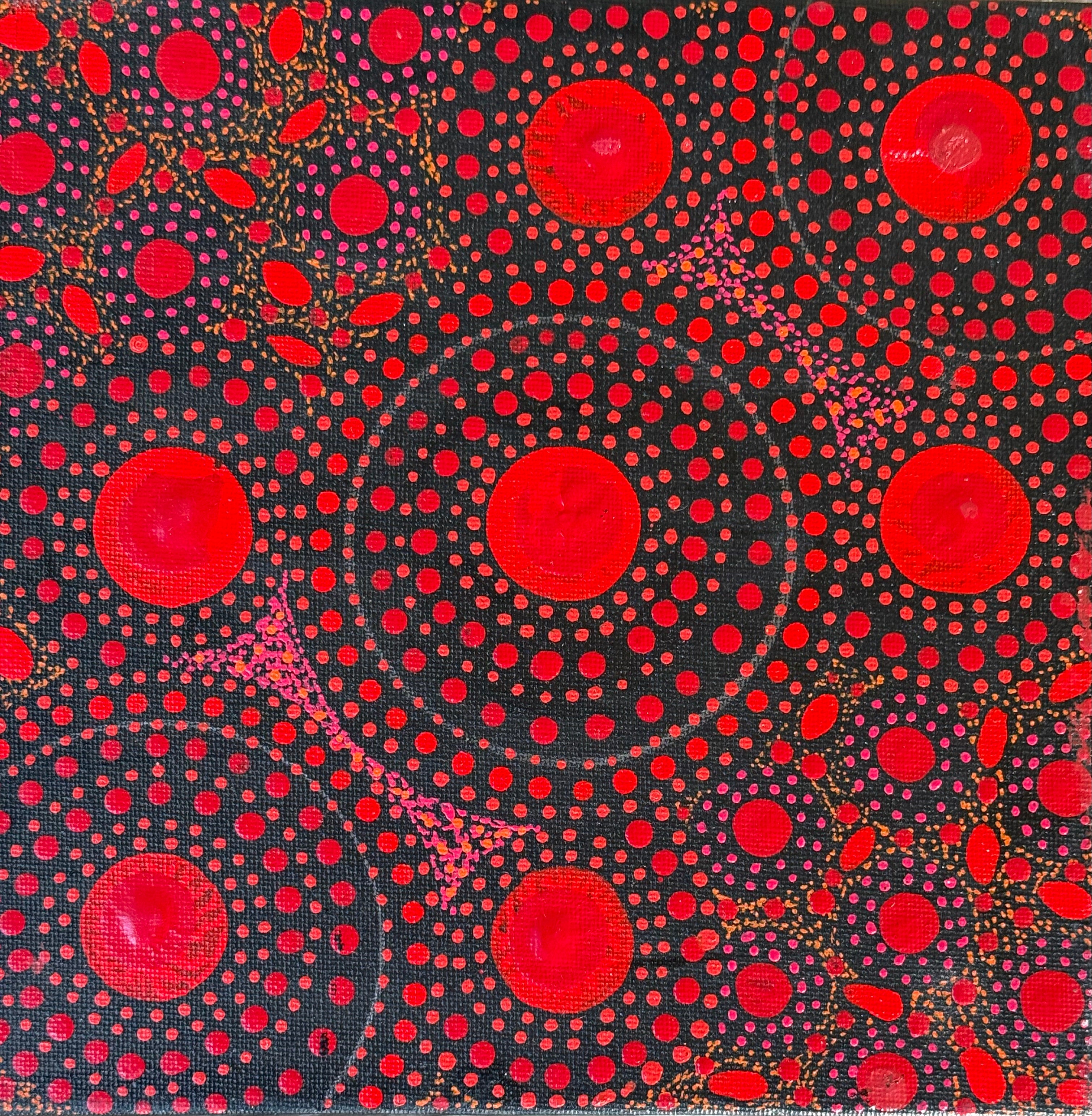 Patricia Oliver - 20 x 20cm Stretched